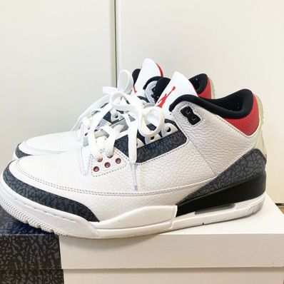 Nike Air Jordan 3 Retro SE-T CO JP "Fire Red Denim"