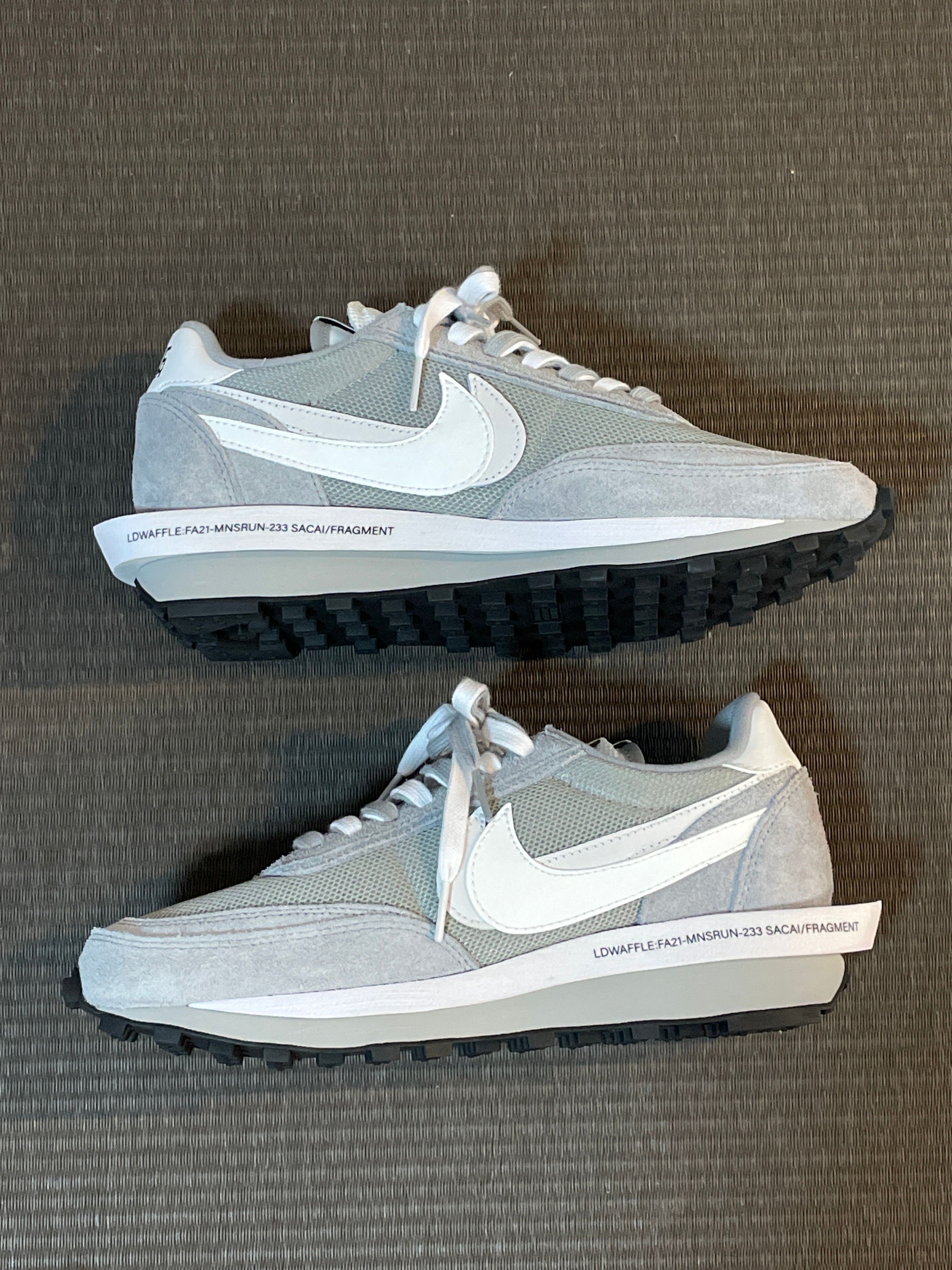 Fragment × sacai × Nike LD Waffle "Light Smoke Grey"