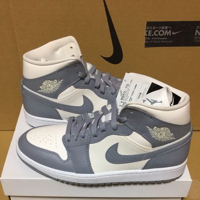 Nike Women's Air Jordan 1 Mid "Grey/Sail"