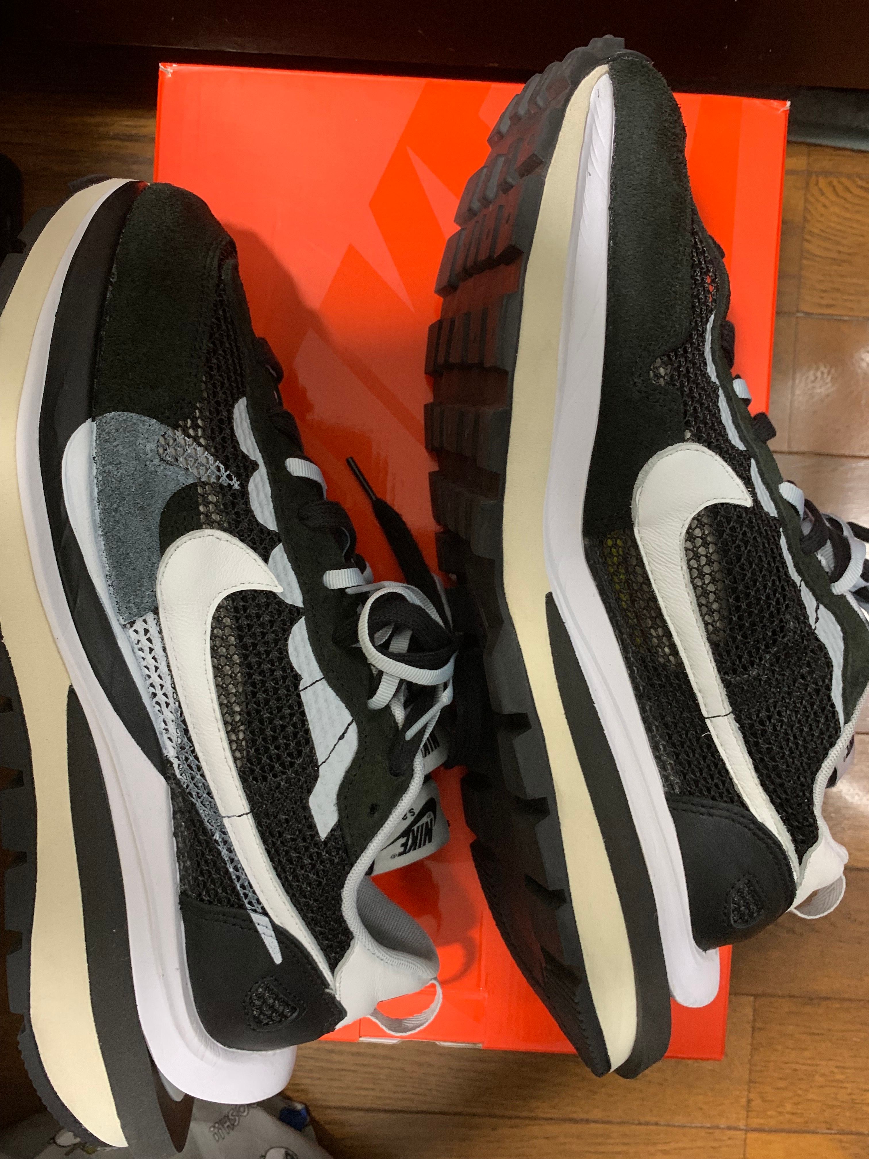 sacai × Nike Vapor Waffle "Black and White"