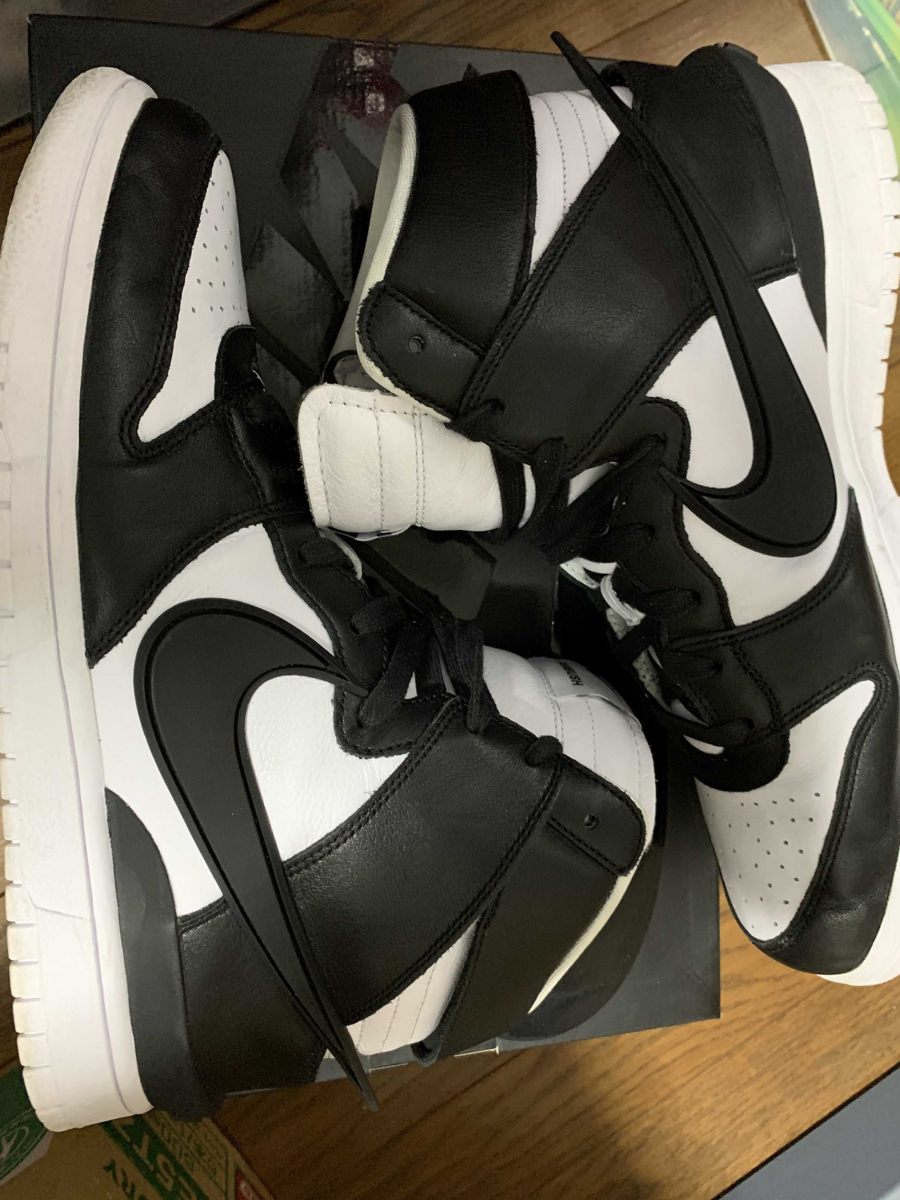 AMBUSH × Nike Dunk High "Black"