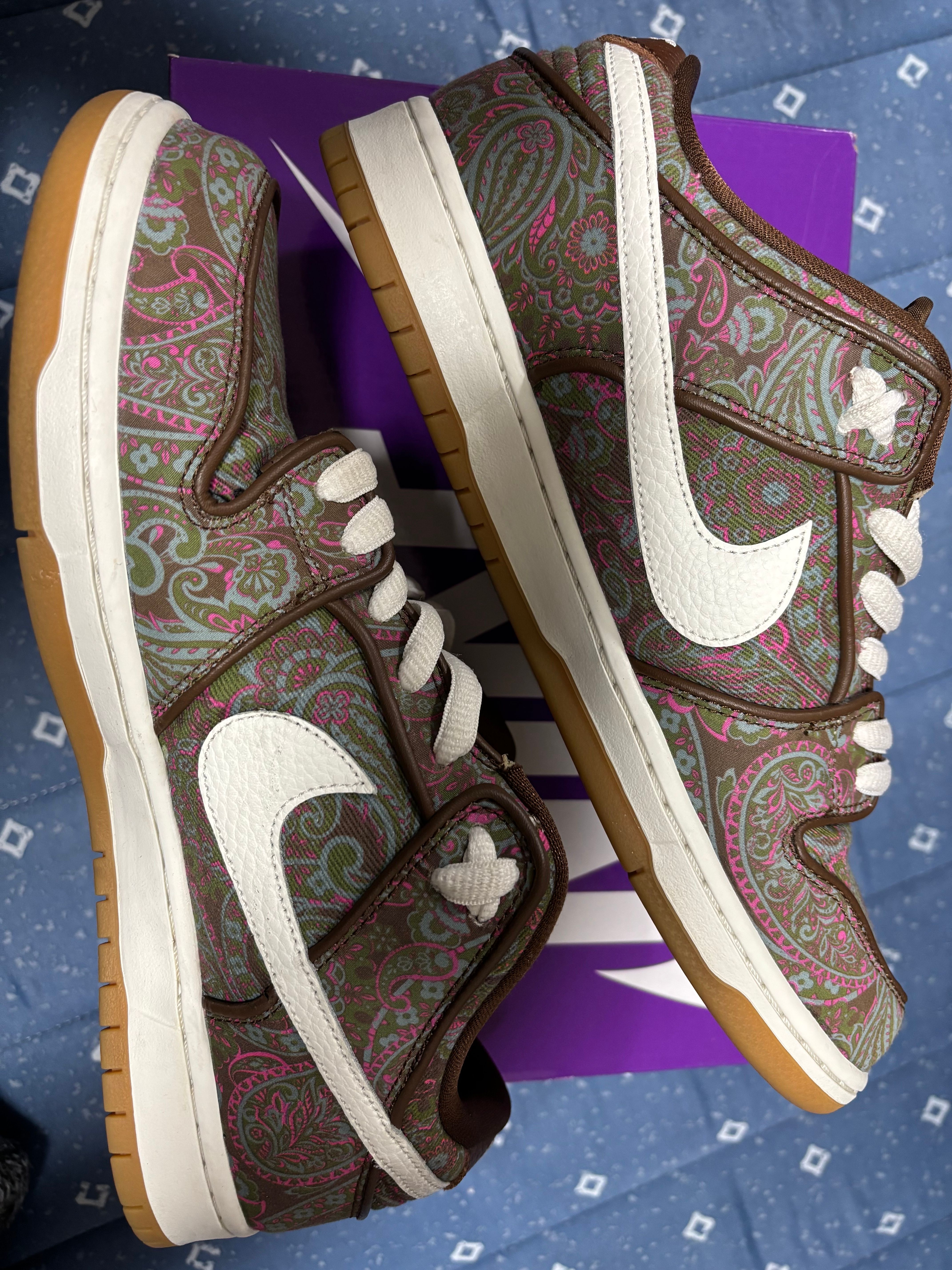 Nike SB Dunk Low PRM "Brown Paisley"