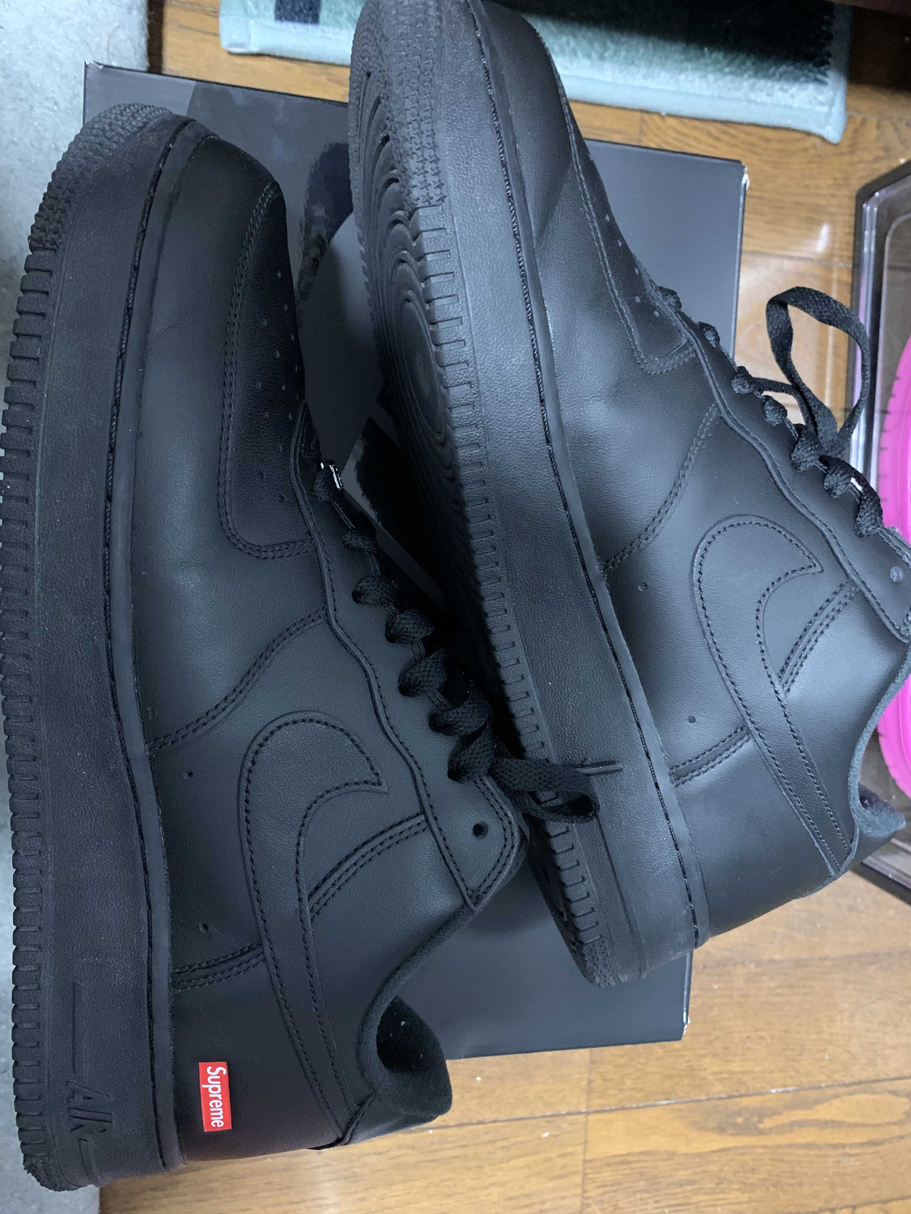 Supreme × Nike Air Force 1 Low "Black"
