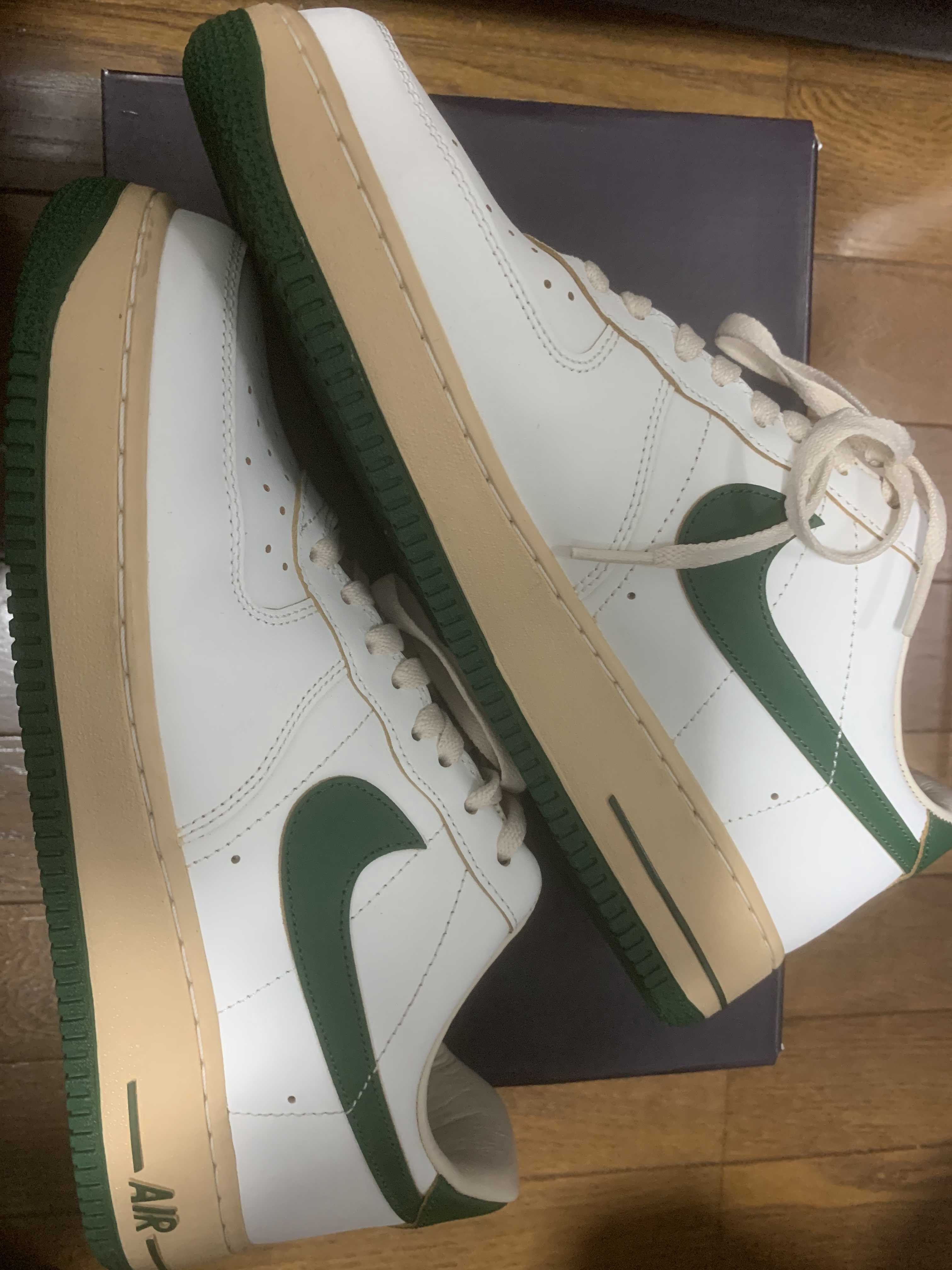 Nike Women's Air Force 1 Low "Green and Muslin"