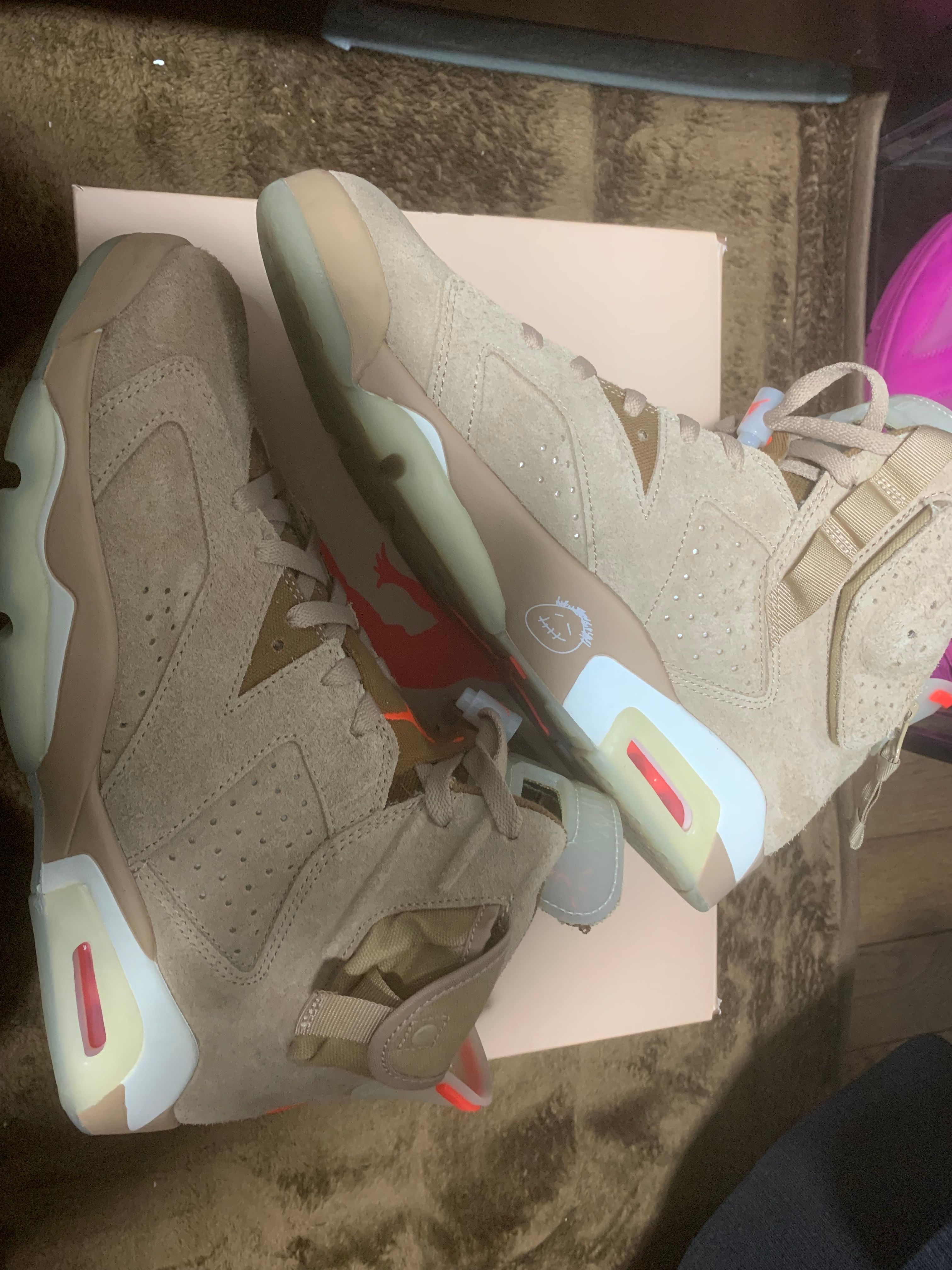 Travis Scott × Nike Air Jordan 6 "British Khaki"