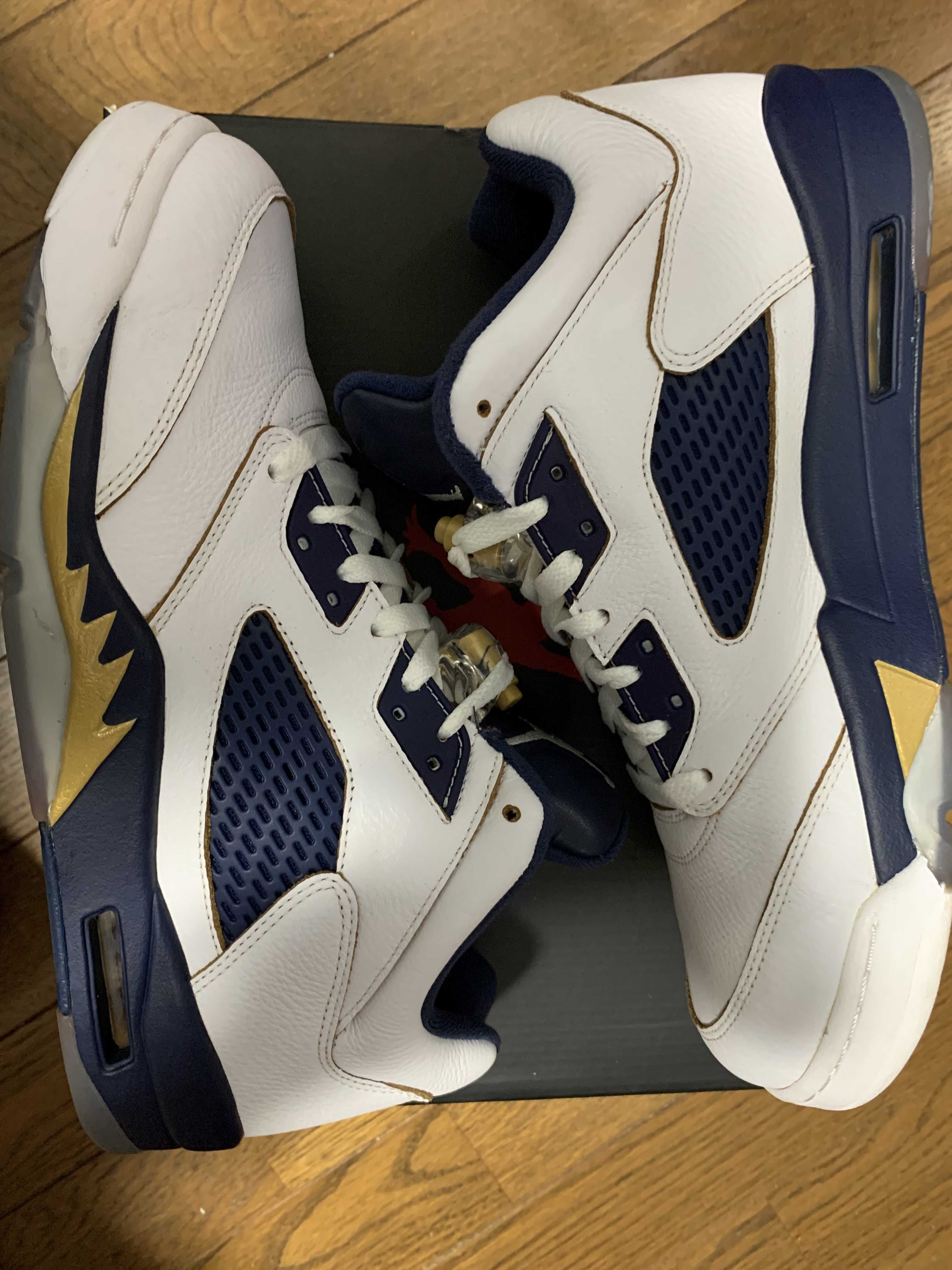 NIKE AIR JORDAN 5 RETRO LOW DUNK FROM ABOVE