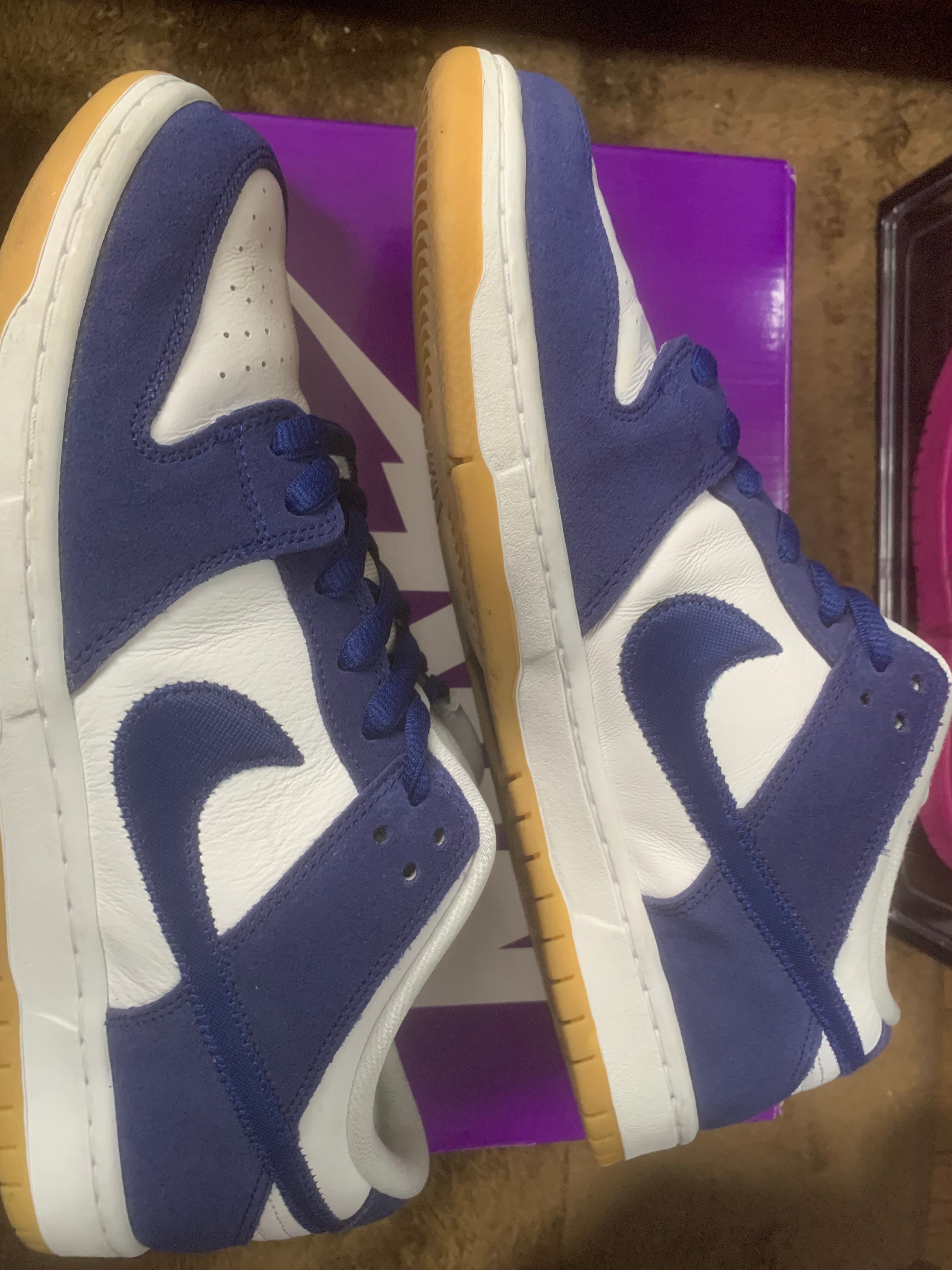 Nike SB Dunk Low "Los Angeles Dodgers/Deep Royal Blue"