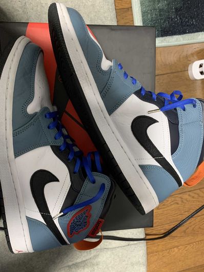 FACETASM × Nike Air Jordan 1 Mid "White/Navy"