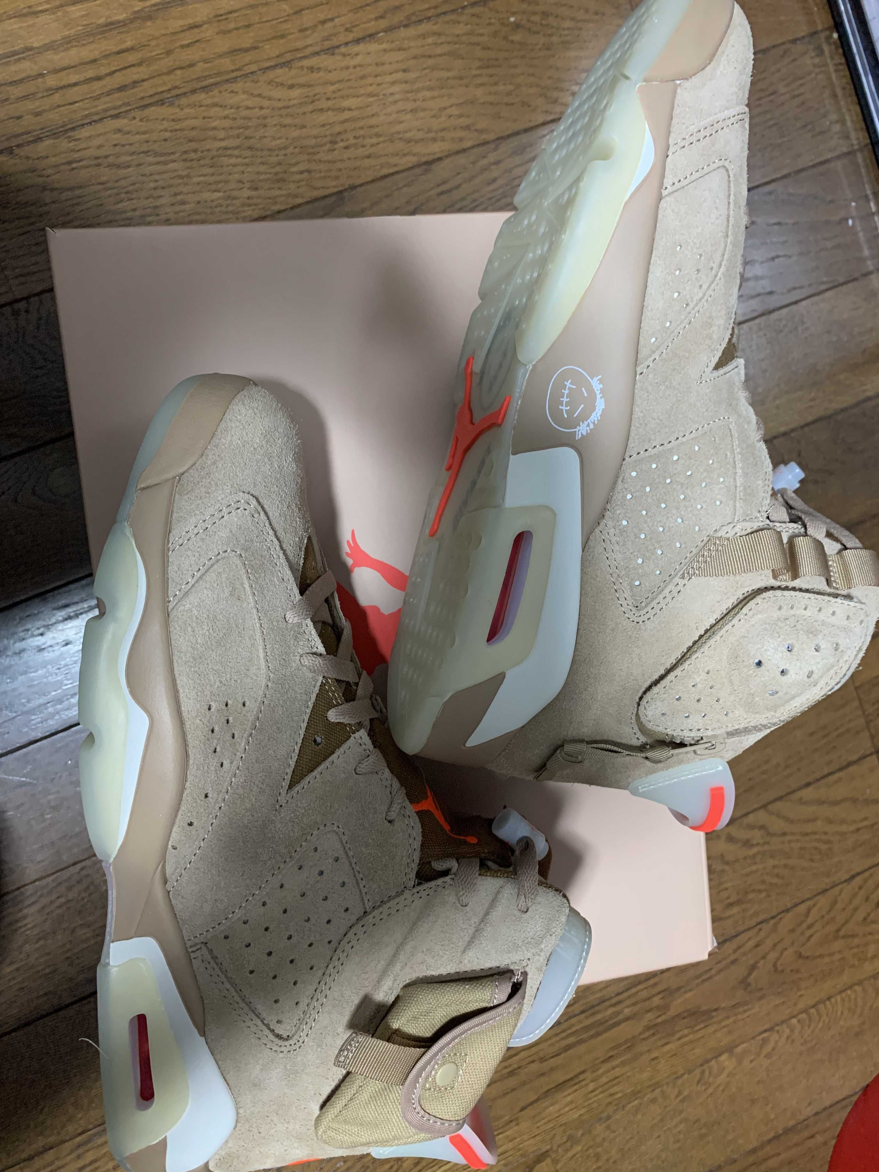 Travis Scott × Nike Air Jordan 6 "British Khaki"
