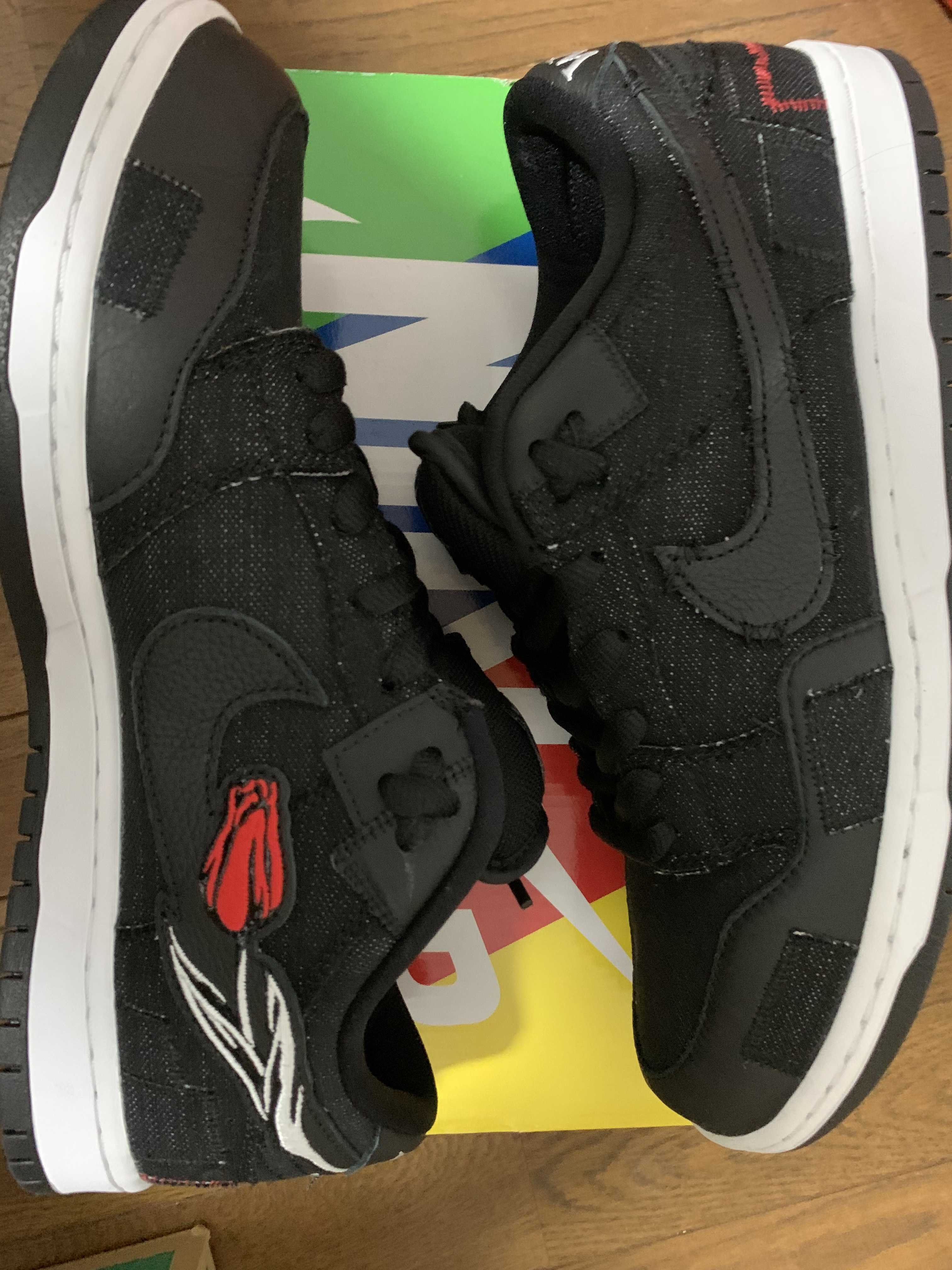 Wasted Youth × Nike SB Dunk Low "Black Denim" / VERDY