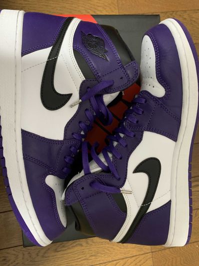 Nike Air Jordan 1 Retro High OG "Court Purple White/Black" (2020)