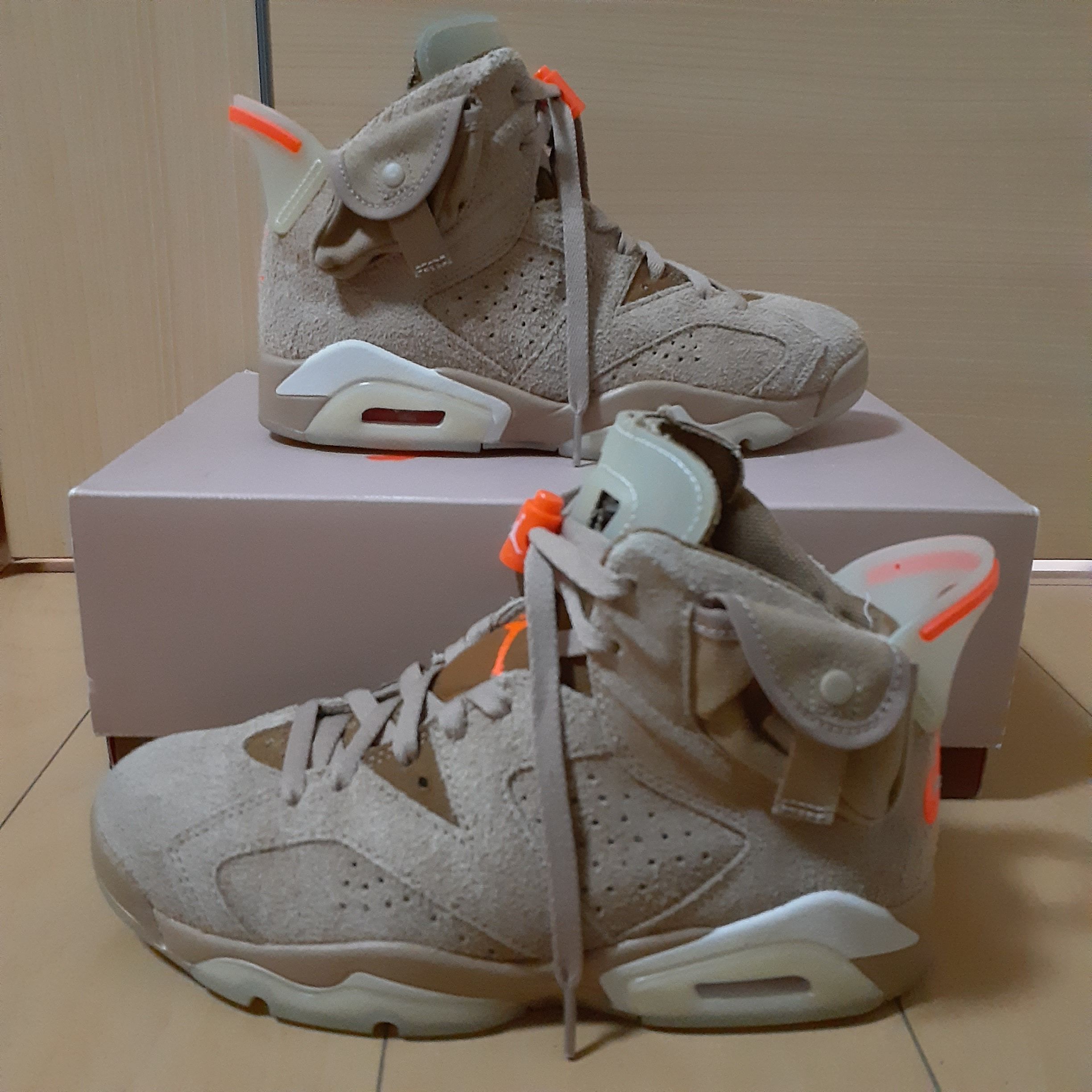 Travis Scott × Nike Air Jordan 6 "British Khaki"