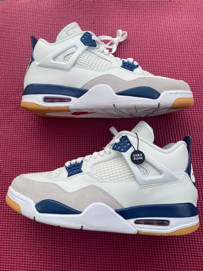 Nike SB Air Jordan 4 Retro SP "Summit White/Navy"