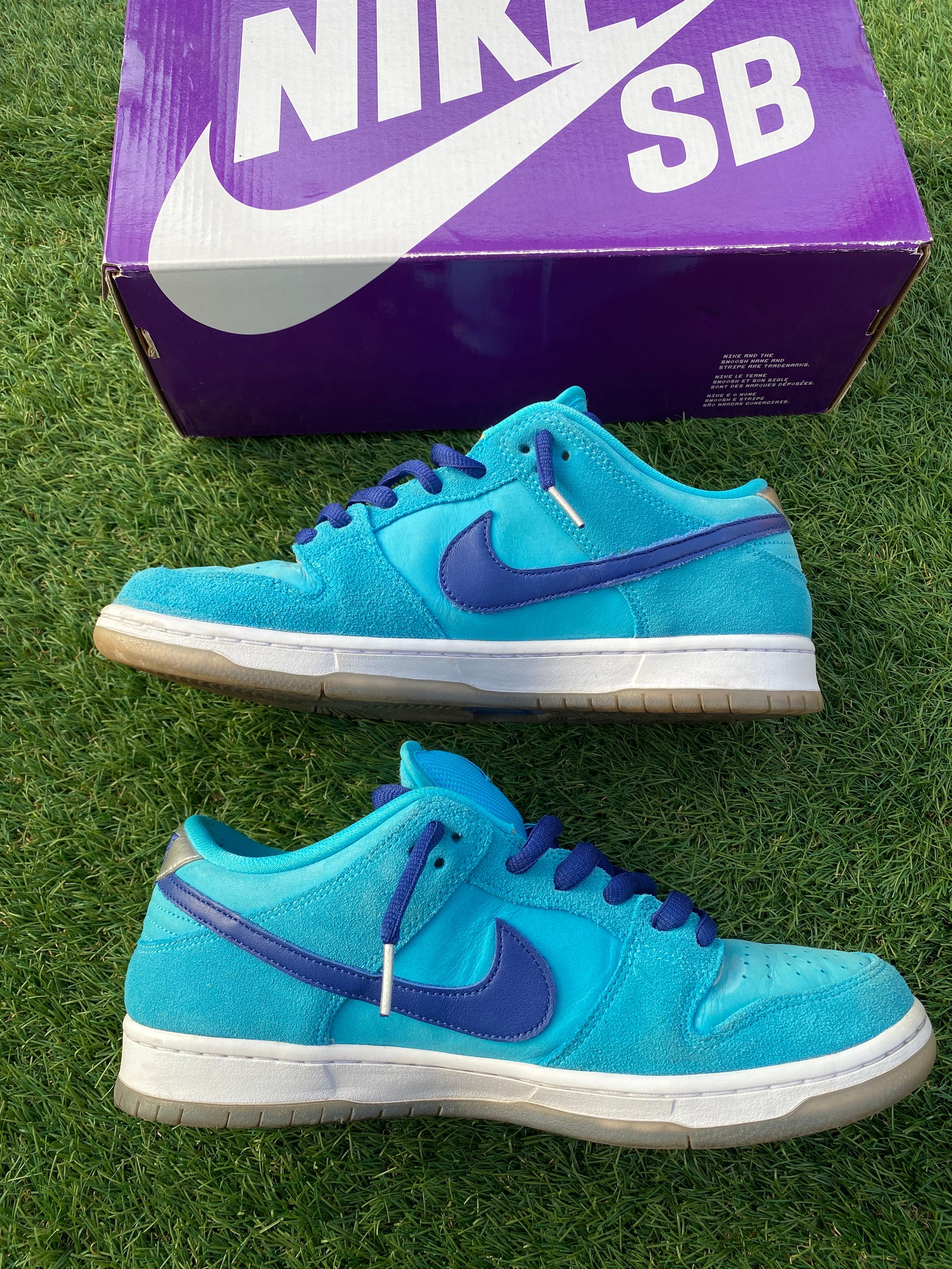 Nike SB Dunk Low Pro "Blue Fury/Deep Royal Blue"