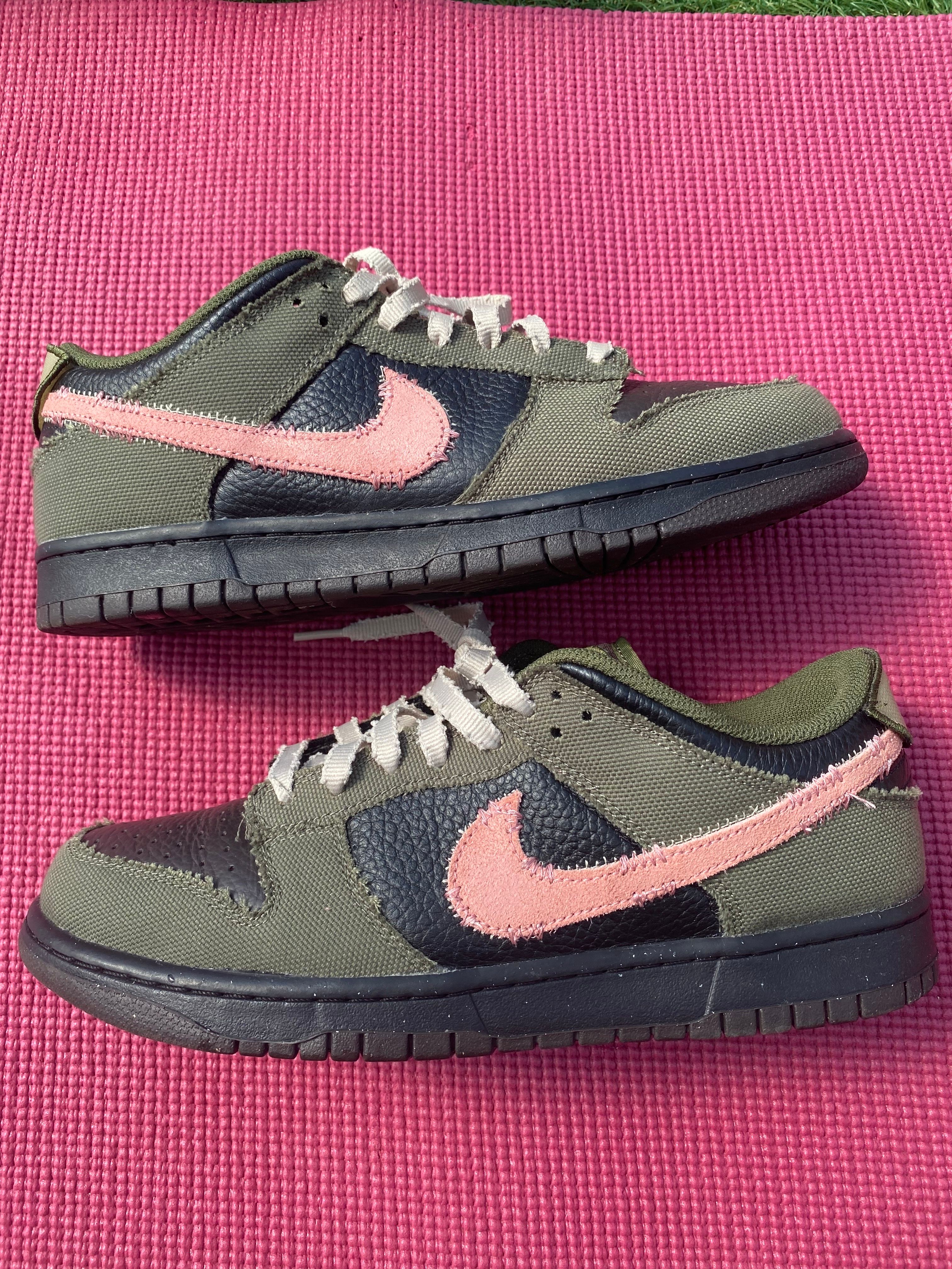Nike Dunk Low Retro LTD " Army Olive/Black/Velvet Brown/Rust Pink"