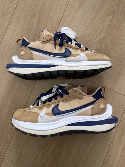 Sacai × Nike Vapor Waffle "Sesame And Blue Void"