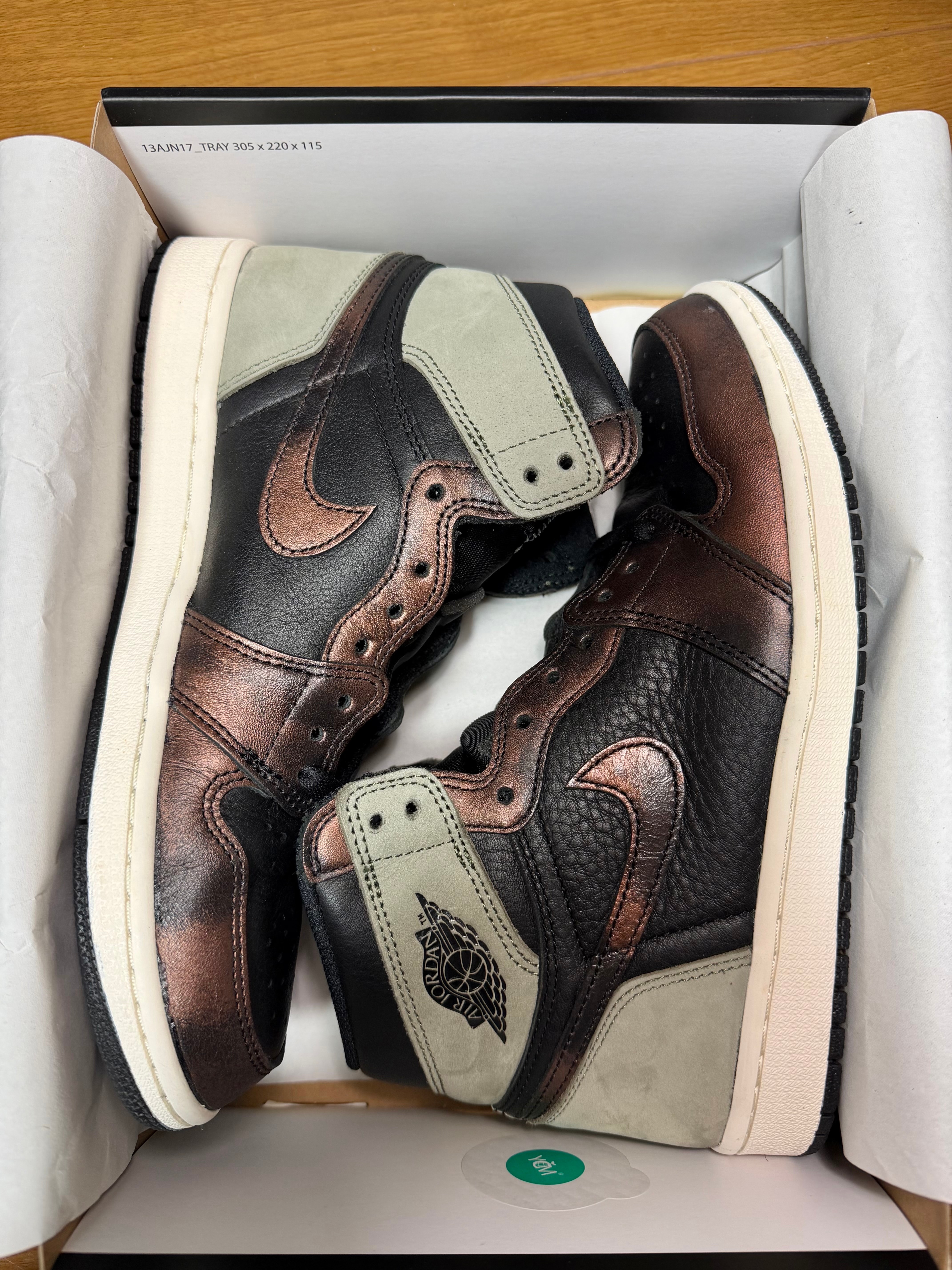 Nike Air Jordan 1 High OG "Rust Shadow" 
