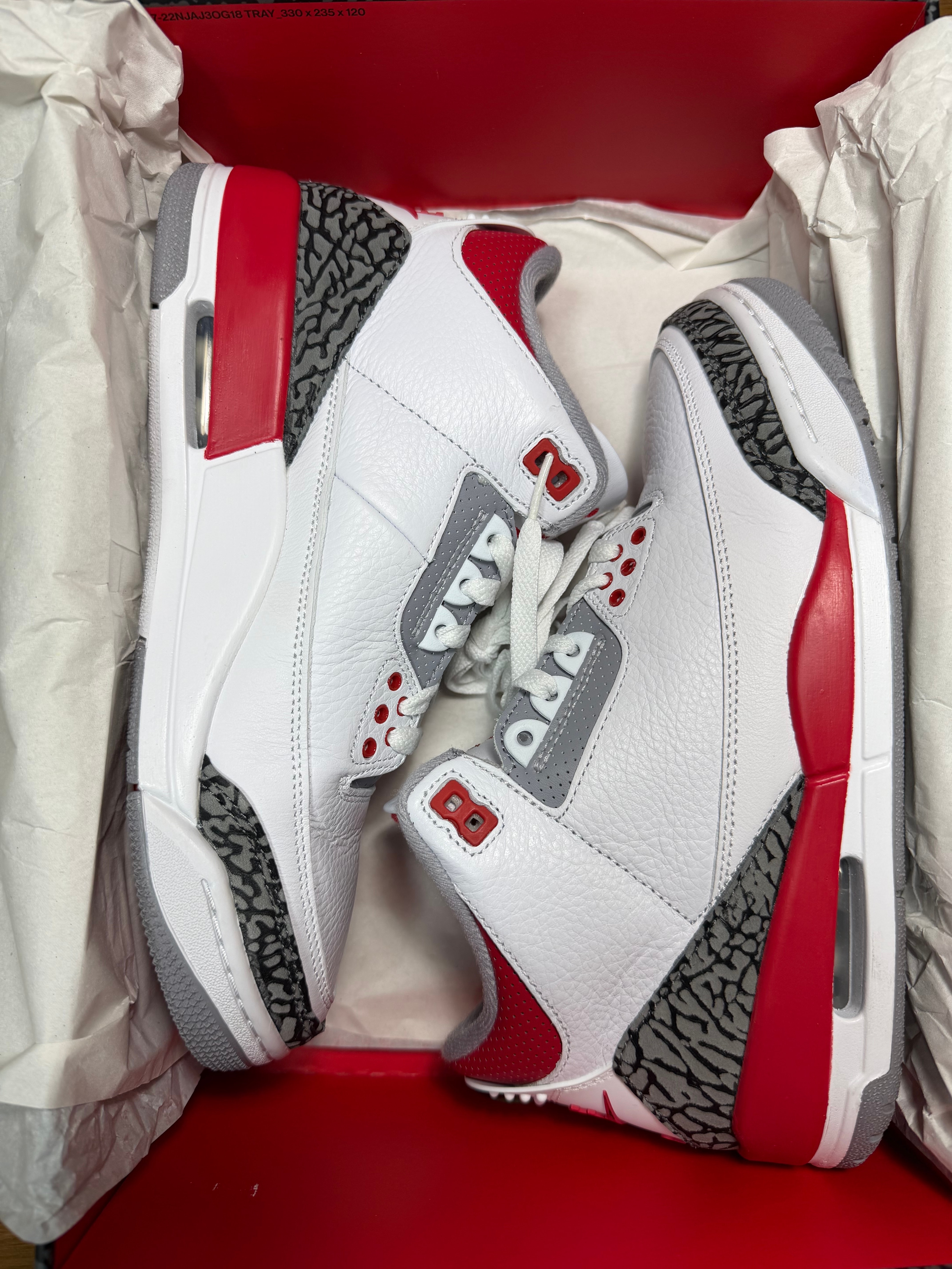 Nike Air Jordan 3 Retro OG "Fire Red" (2022)