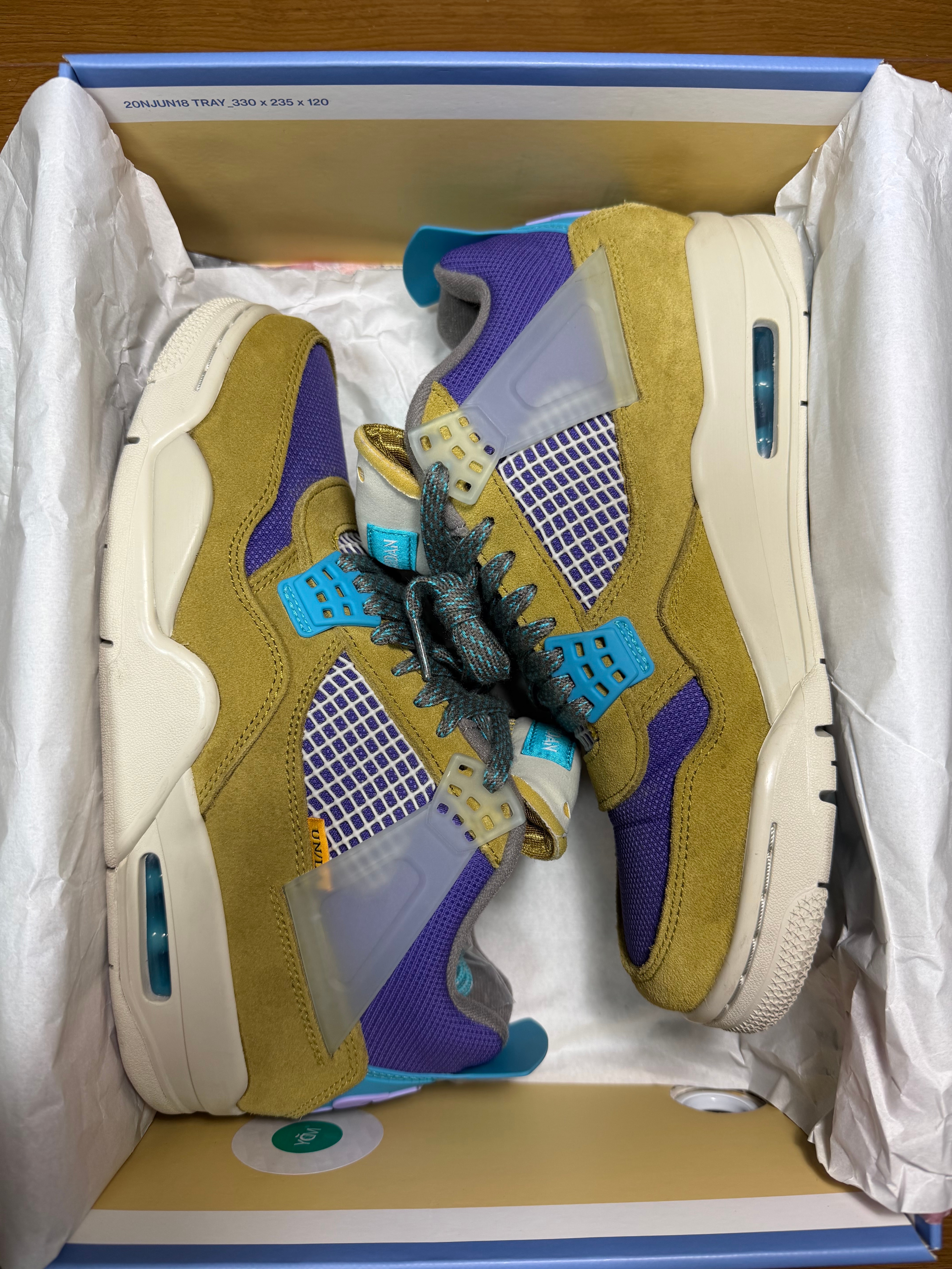 Union × Nike Air Jordan 4 SP "Desert Moss"