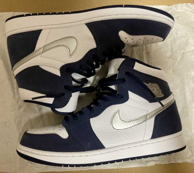 Nike Air Jordan 1 High OG CO.JP "White/Midnight Navy" (2020)(ブリーフケースなし)