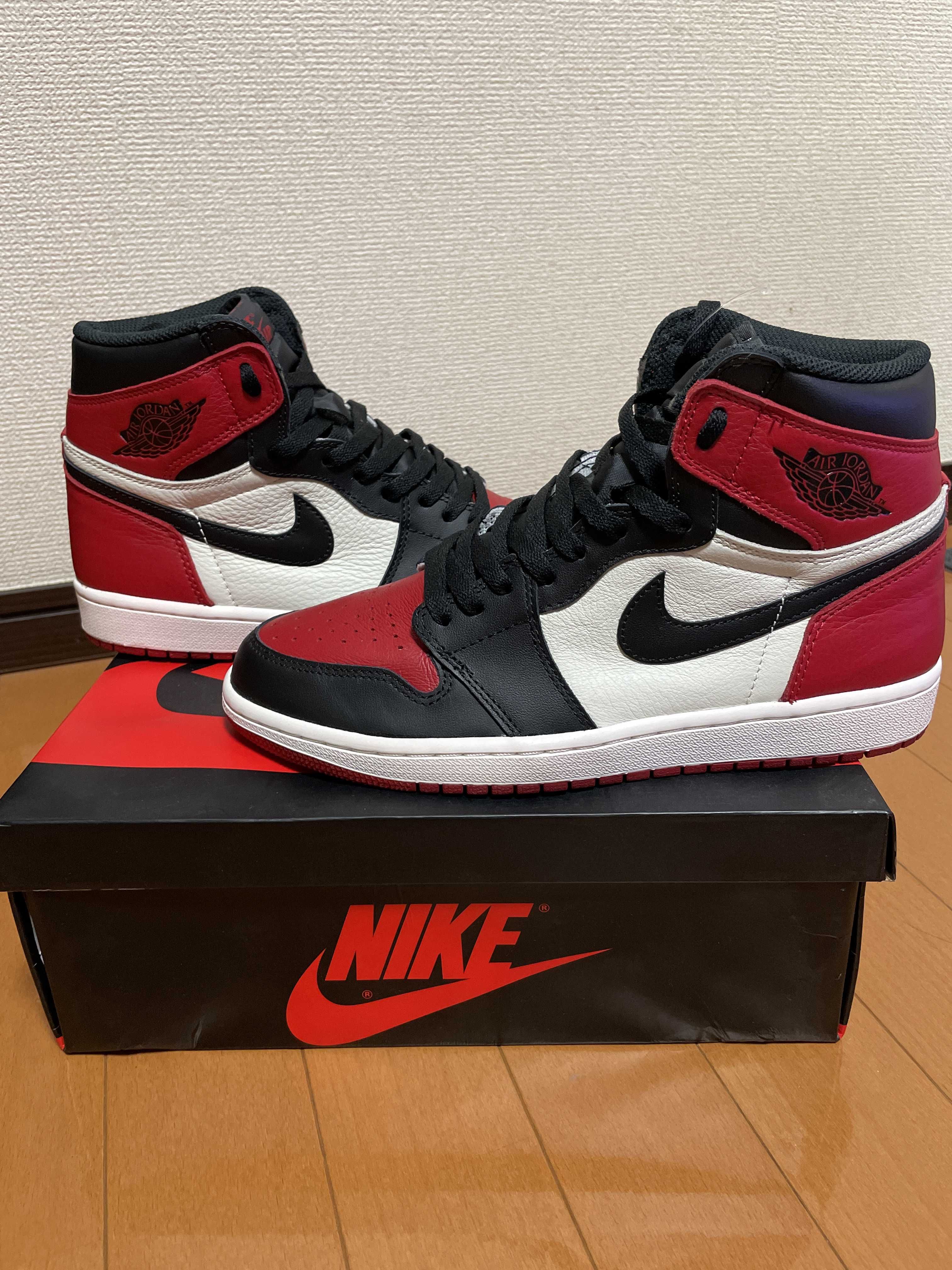 Nike Air Jordan 1 Retro High OG "Bred Toe"