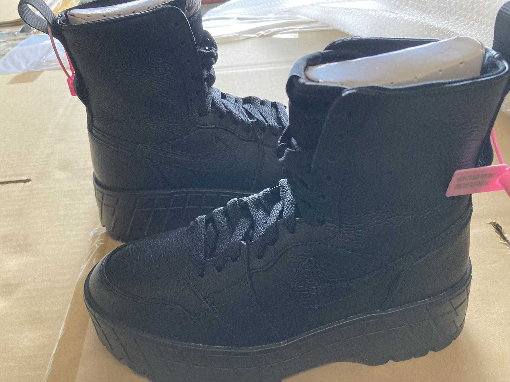 Nike Women's Air Jordan 1 Brooklyn High "Black"