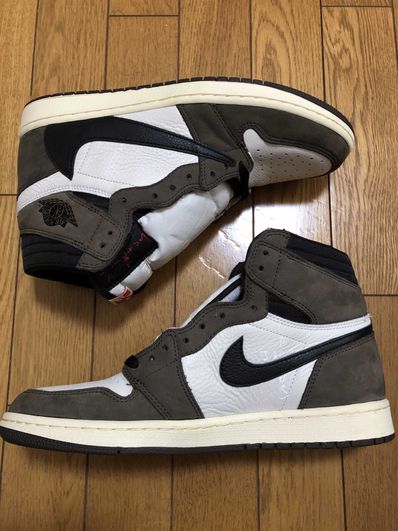 Travis Scott × Nike Air Jordan 1 Retro High OG TS SP "Sail/Dark Mocha"