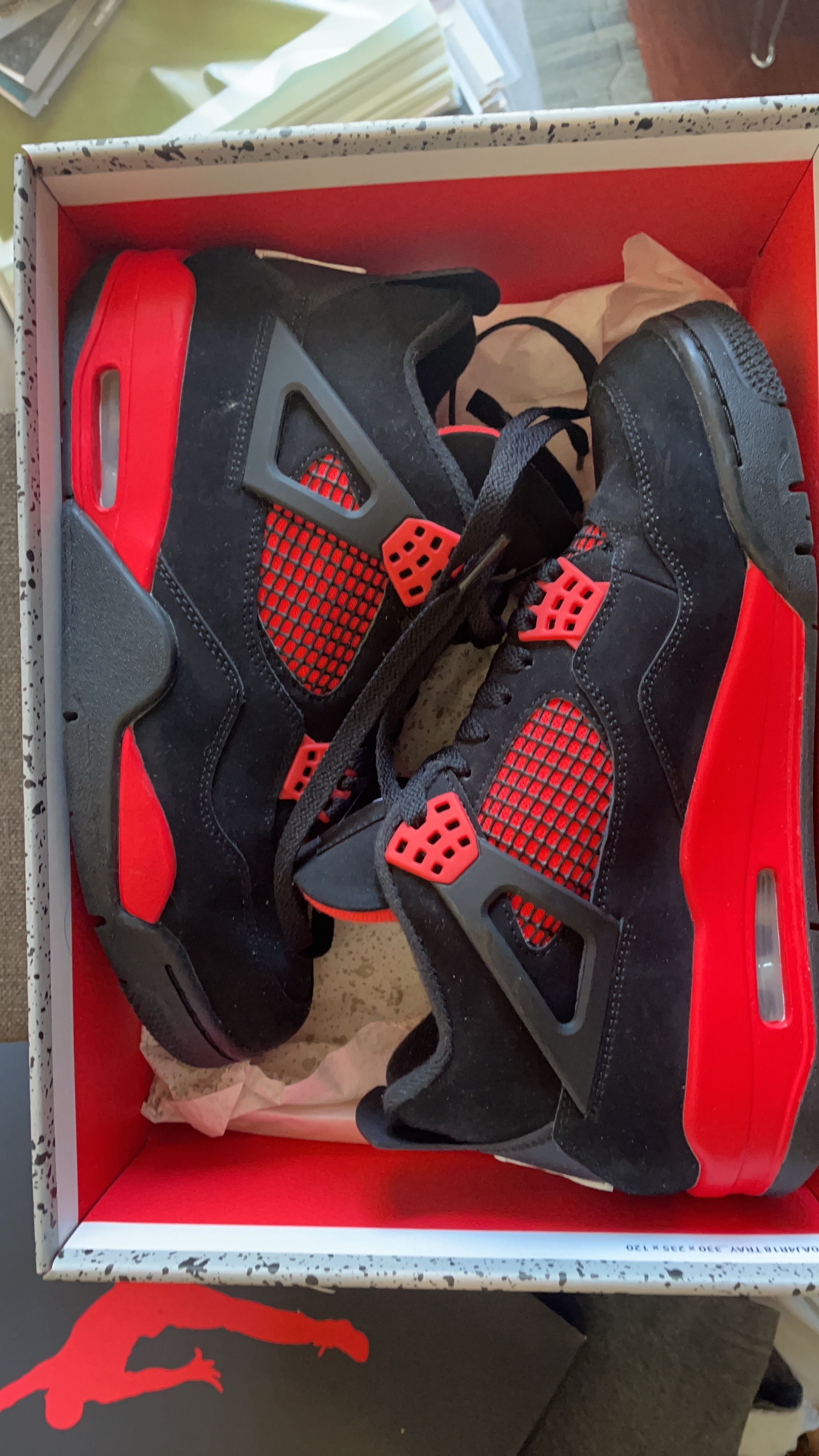 Nike Air Jordan 4 "Red Thunder/Crimson"
