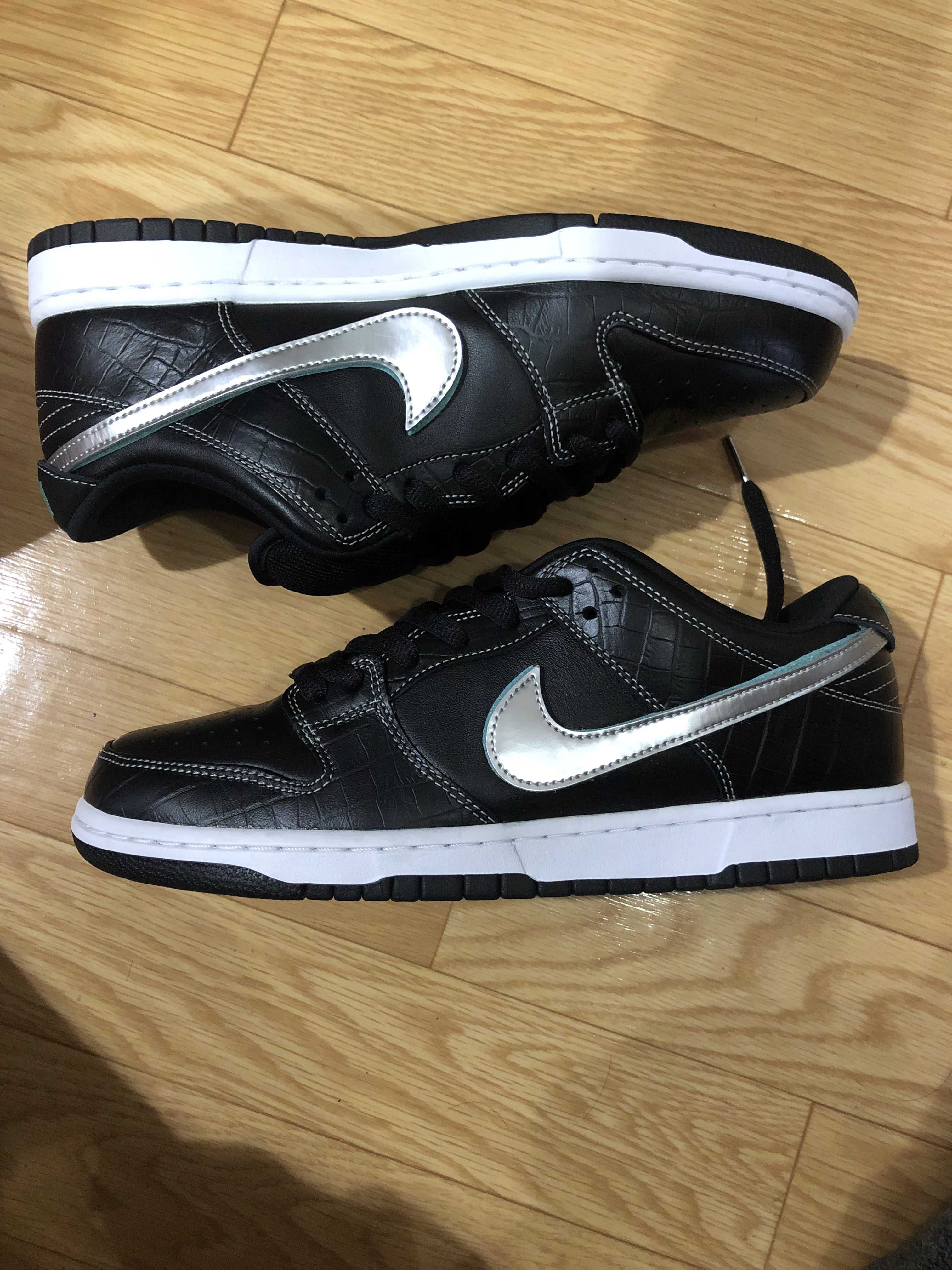 Diamond Supply Co. × Nike SB Dunk Low Pro "Black"