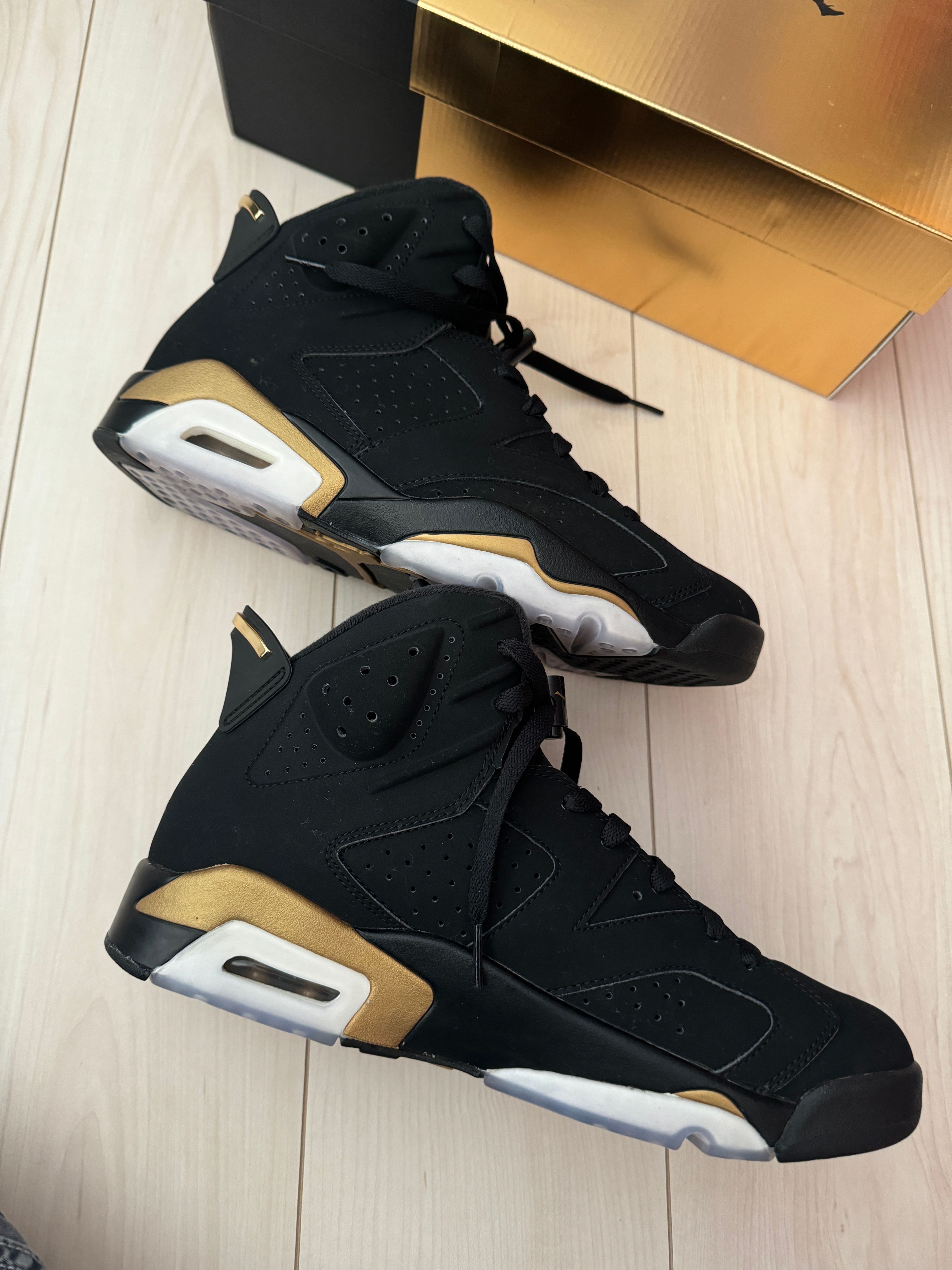 Nike Air Jordan 6 DMP "Black/Metallic Gold" (2020)  