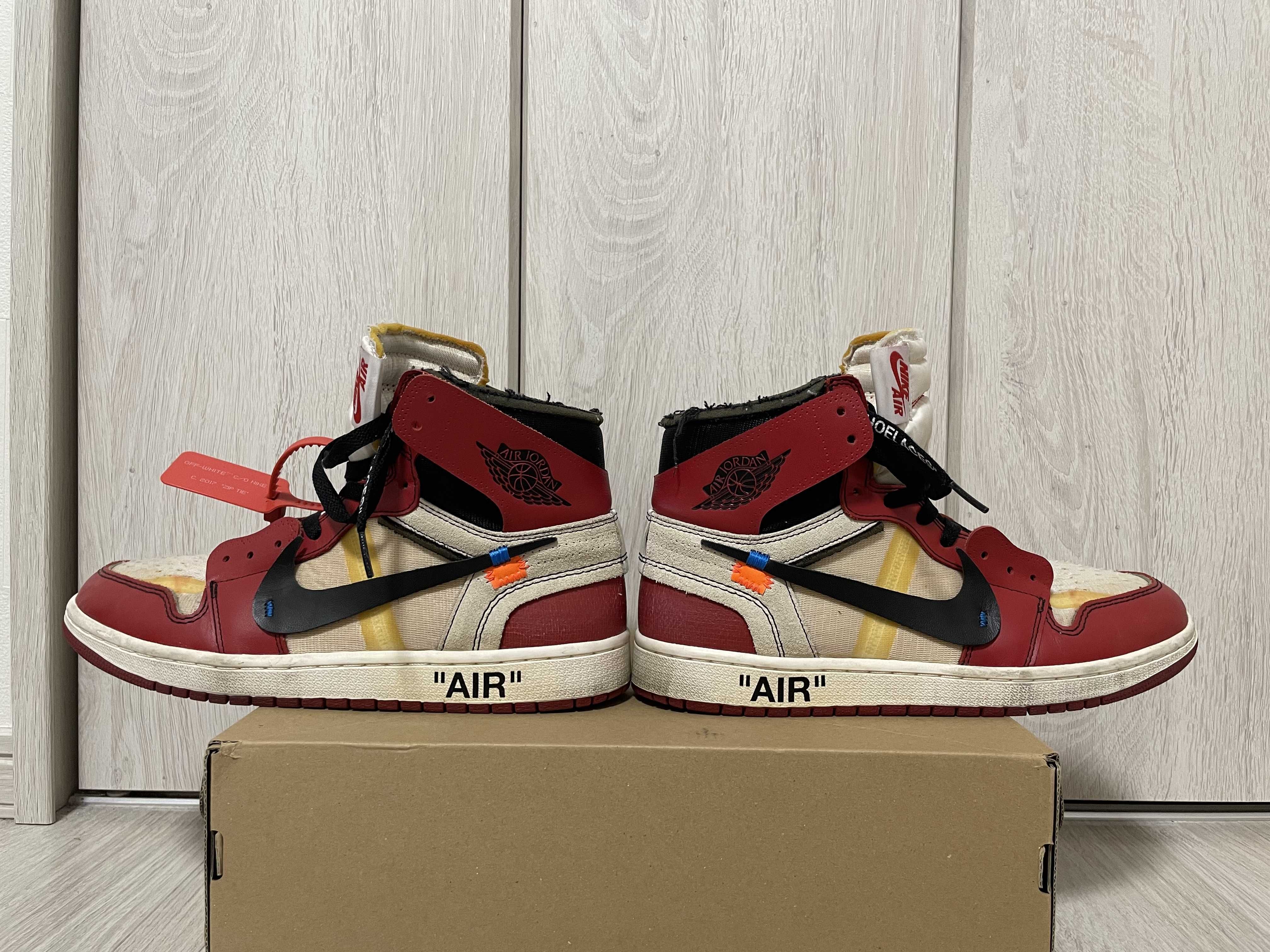 Off-White × Nike Air Jordan 1 Retro High The Ten "Chicago"