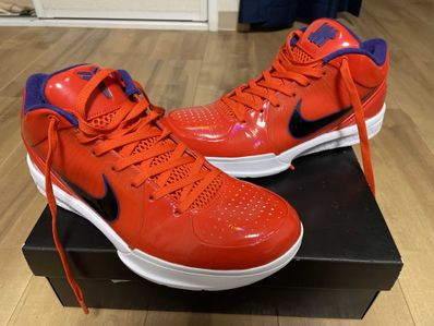 UNDEFEATED × Nike Kobe 4 Protro "Team Orange"