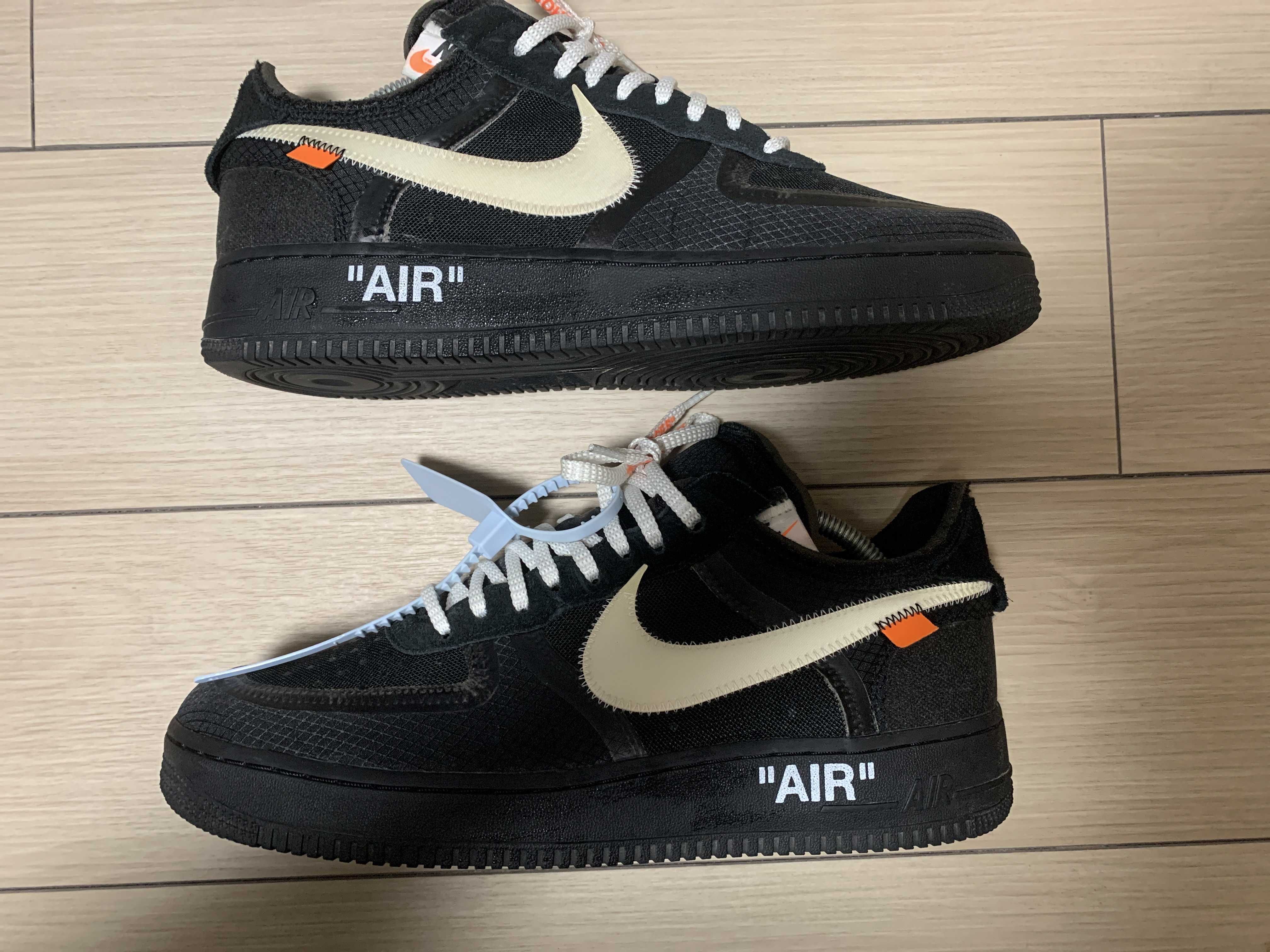 Off-White × Nike Air Force 1 Low "Black"