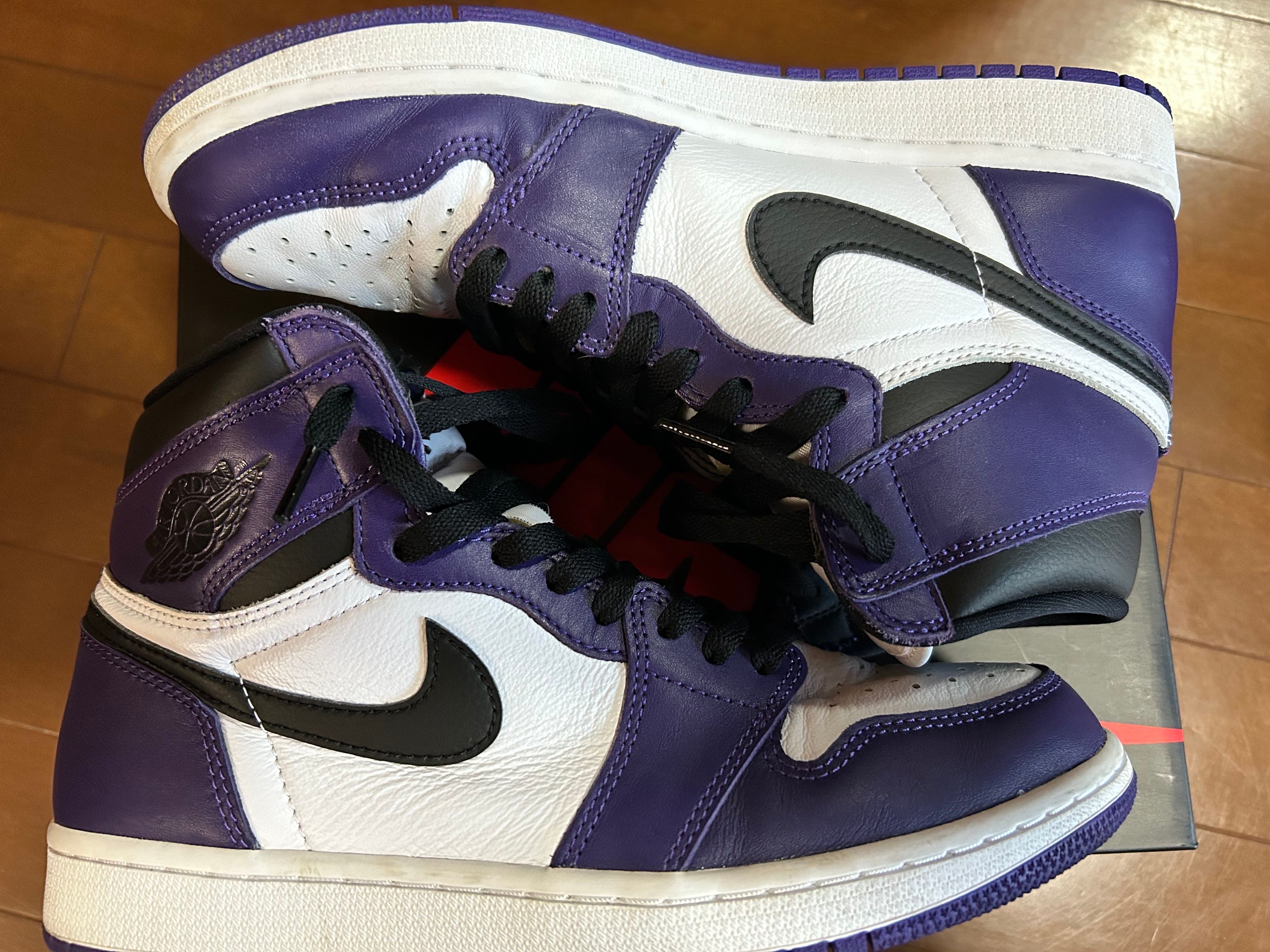 Nike Air Jordan 1 Retro High OG "Court Purple White/Black" (2020)   