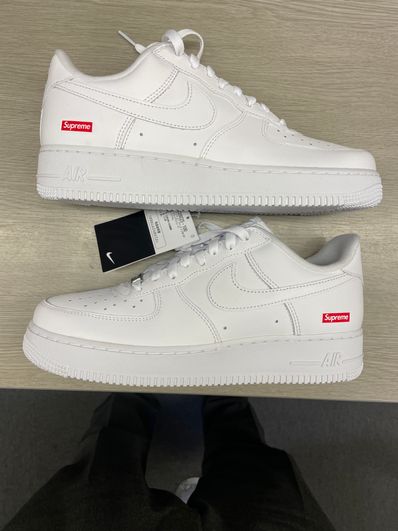 Supreme × Nike Air Force 1 Low "White"
