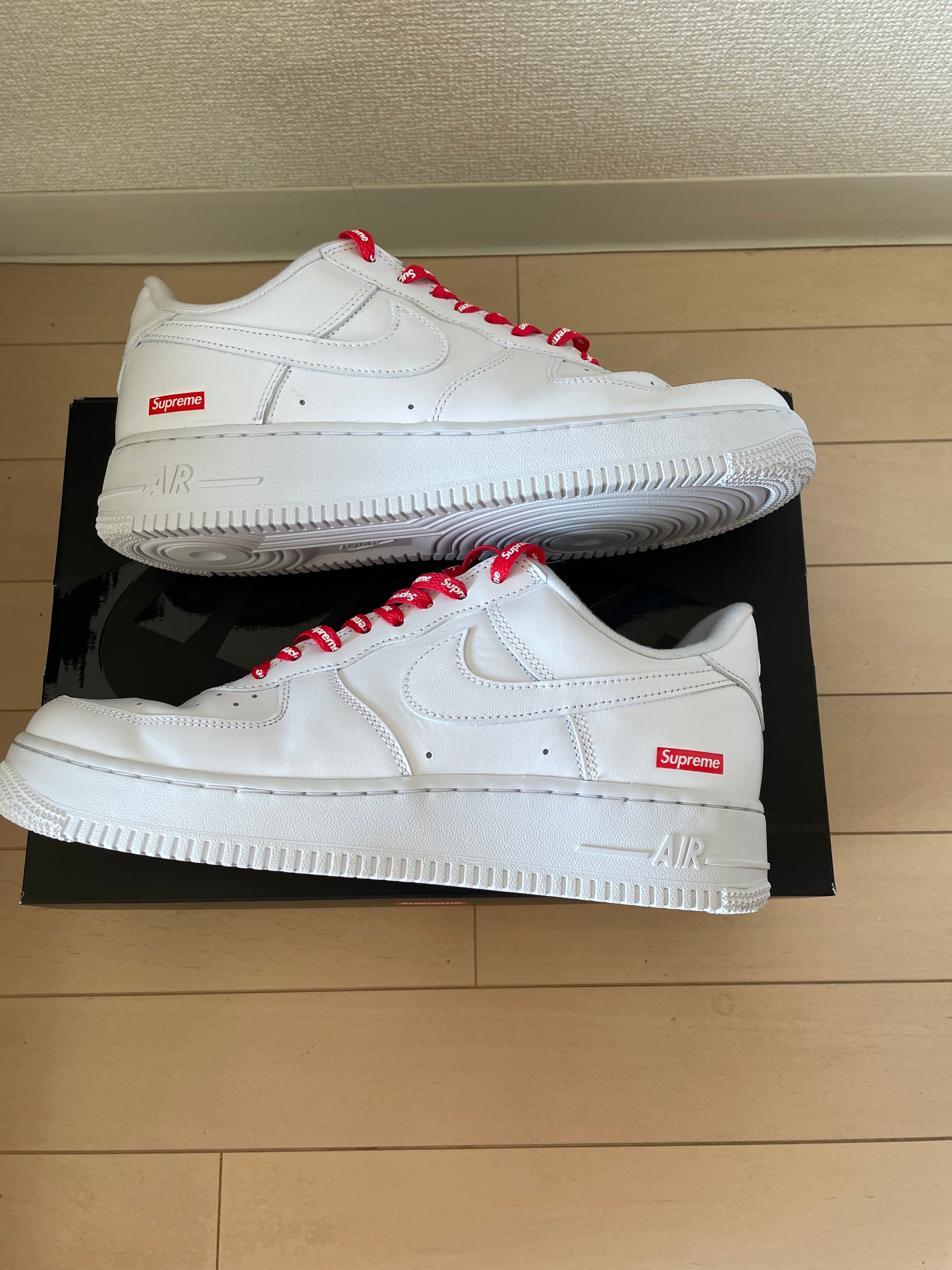 Supreme × Nike Air Force 1 Low "White"