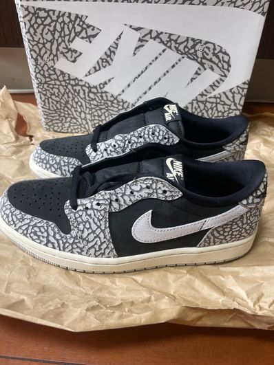 Nike Air Jordan 1 Retro Low OG "Black Cement"
