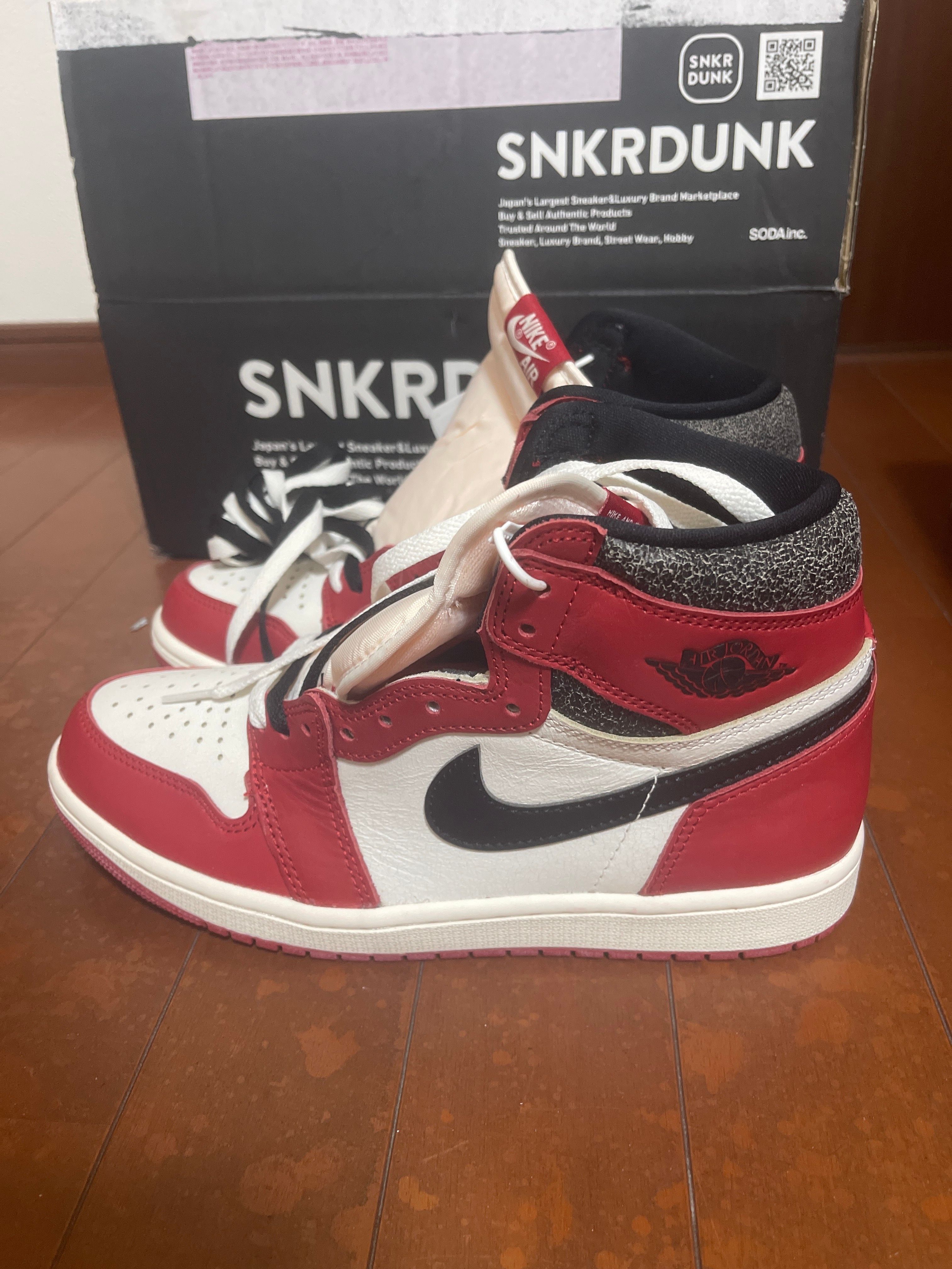 Nike Air Jordan 1 High OG "Lost & Found/Chicago"