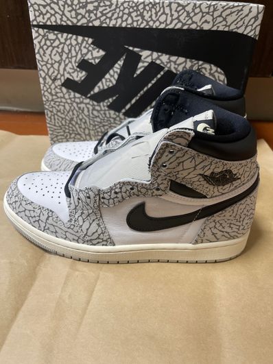 Nike Air Jordan 1 High OG "White Cement/Safari"