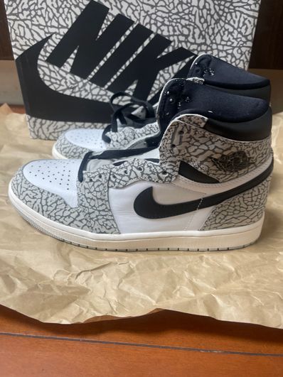 Nike Air Jordan 1 High OG "White Cement/Safari"