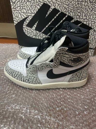 Nike Air Jordan 1 High OG "White Cement/Safari"