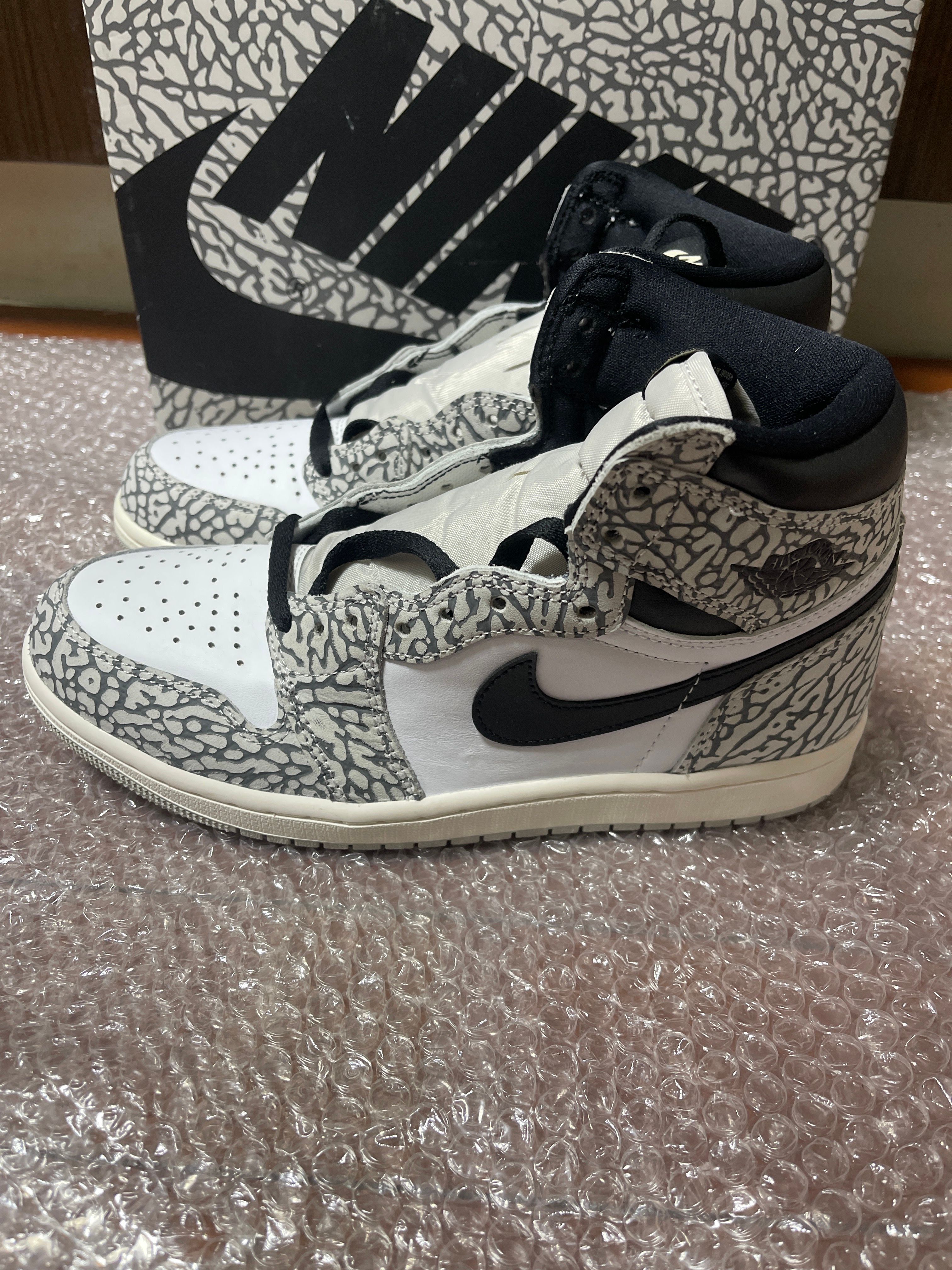 Nike Air Jordan 1 High OG "White Cement/Safari"