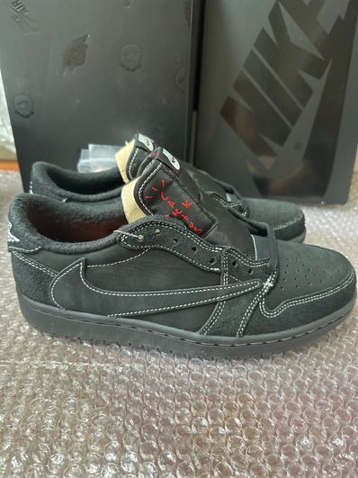 Travis Scott × Nike Air Jordan 1 Low OG SP "Black Phantom"