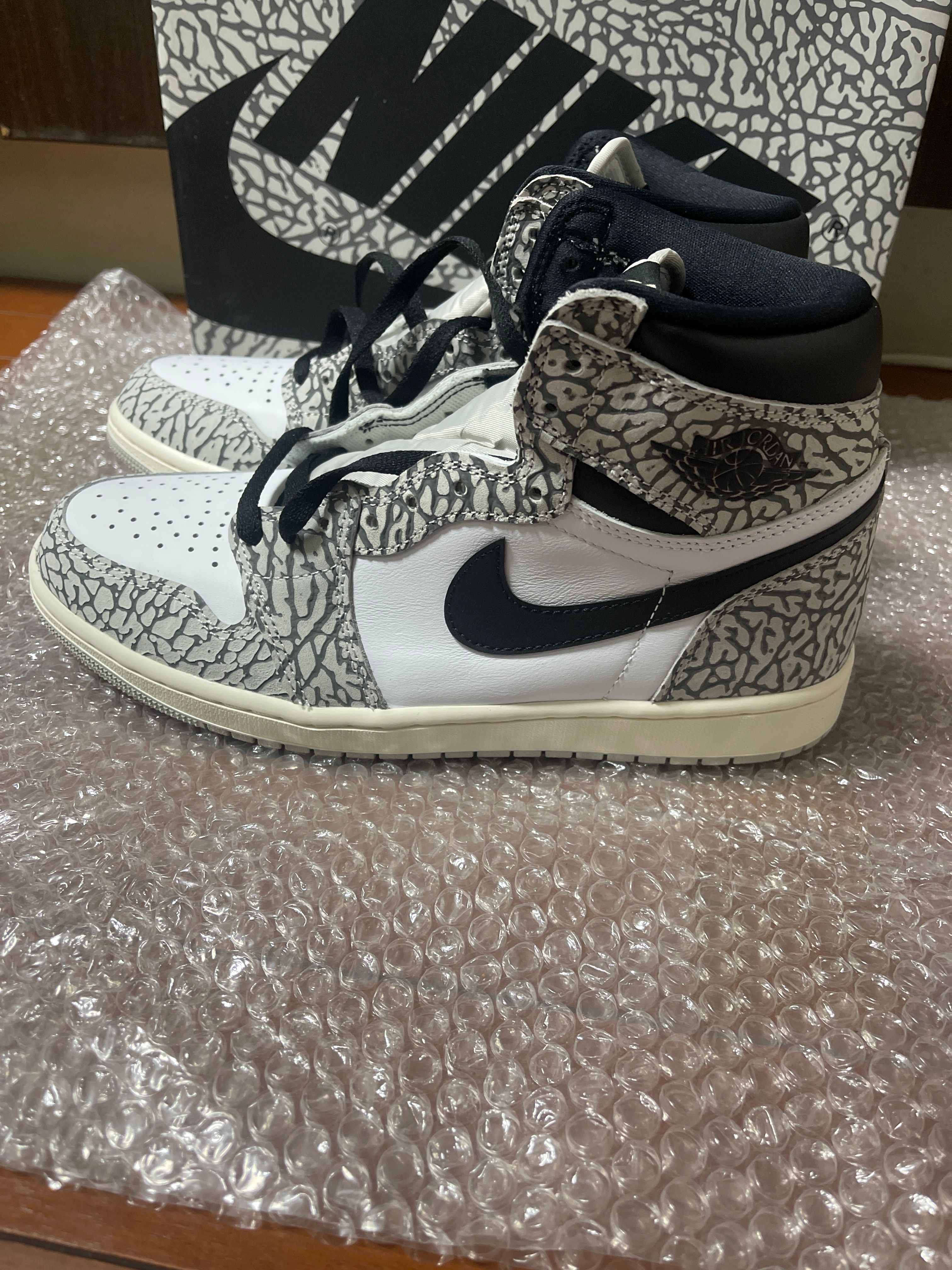 Nike Air Jordan 1 High OG "White Cement/Safari"