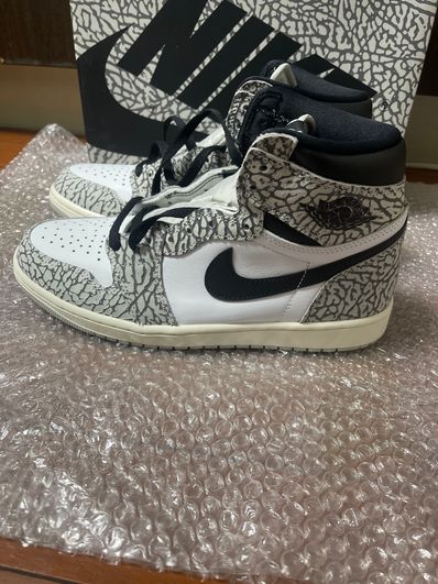 Nike Air Jordan 1 High OG "White Cement/Safari"