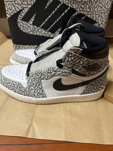Nike Air Jordan 1 High OG "White Cement/Safari"