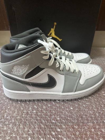 Nike Air Jordan 1 Mid "Grey White/Anthracite"