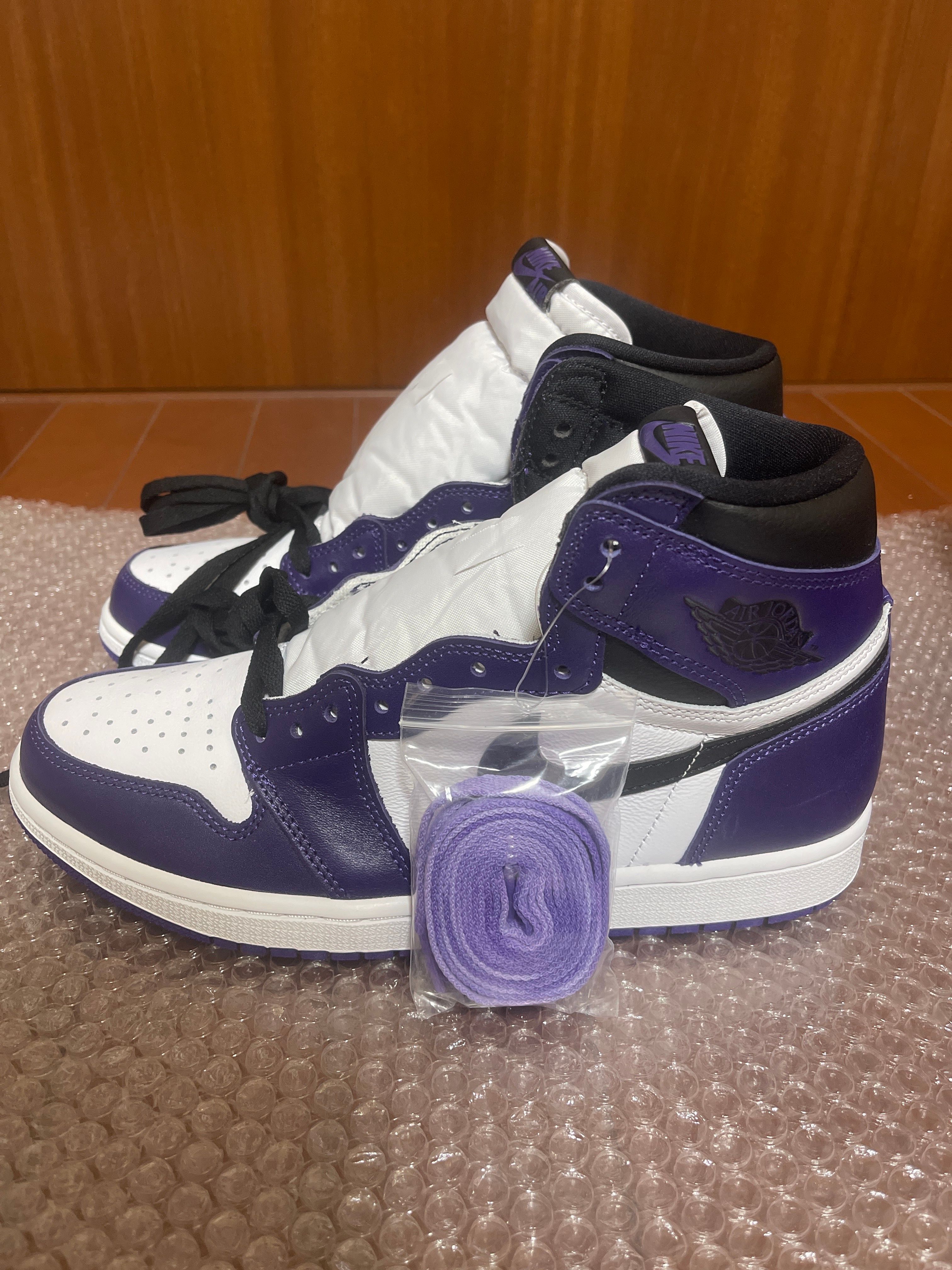 Nike Air Jordan 1 Retro High OG "Court Purple White/Black" (2020)