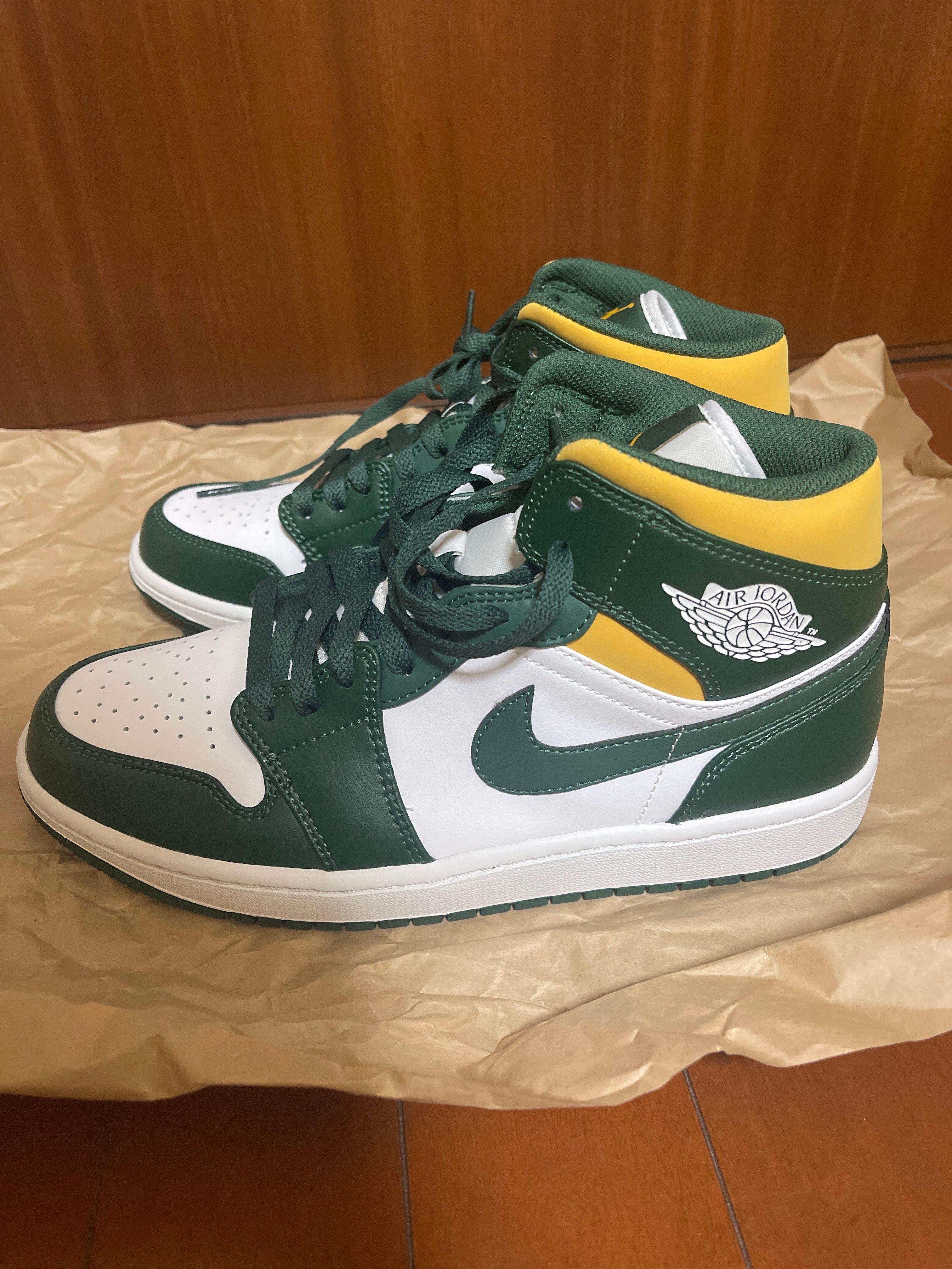 Nike Air Jordan 1 Mid "Seattle Supersonics" 
