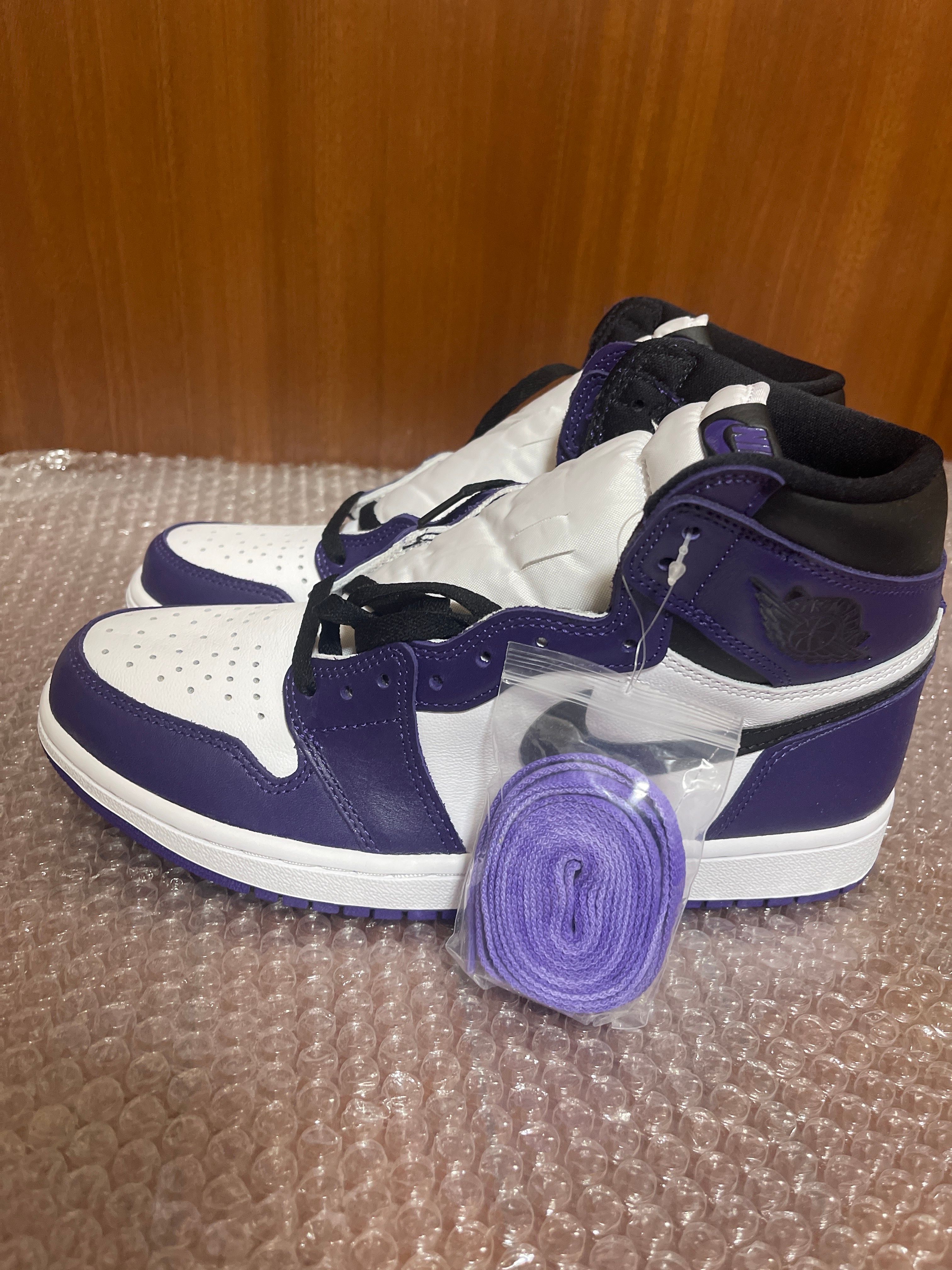 Nike Air Jordan 1 Retro High OG "Court Purple White/Black" (2020)